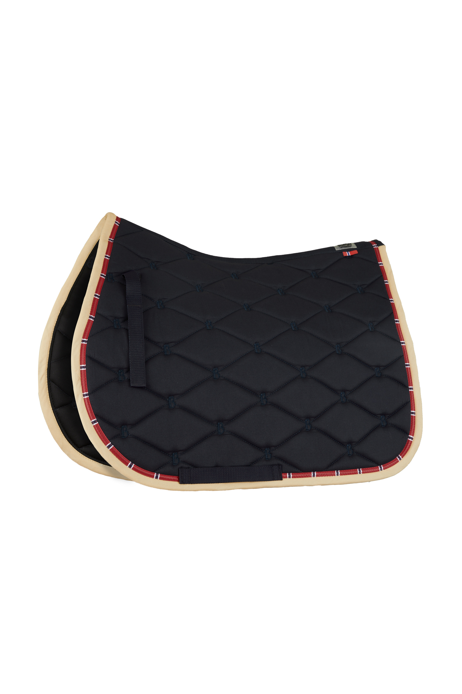 B Vertigo Amory Dressage Saddle Pad with Monogram Embroidery