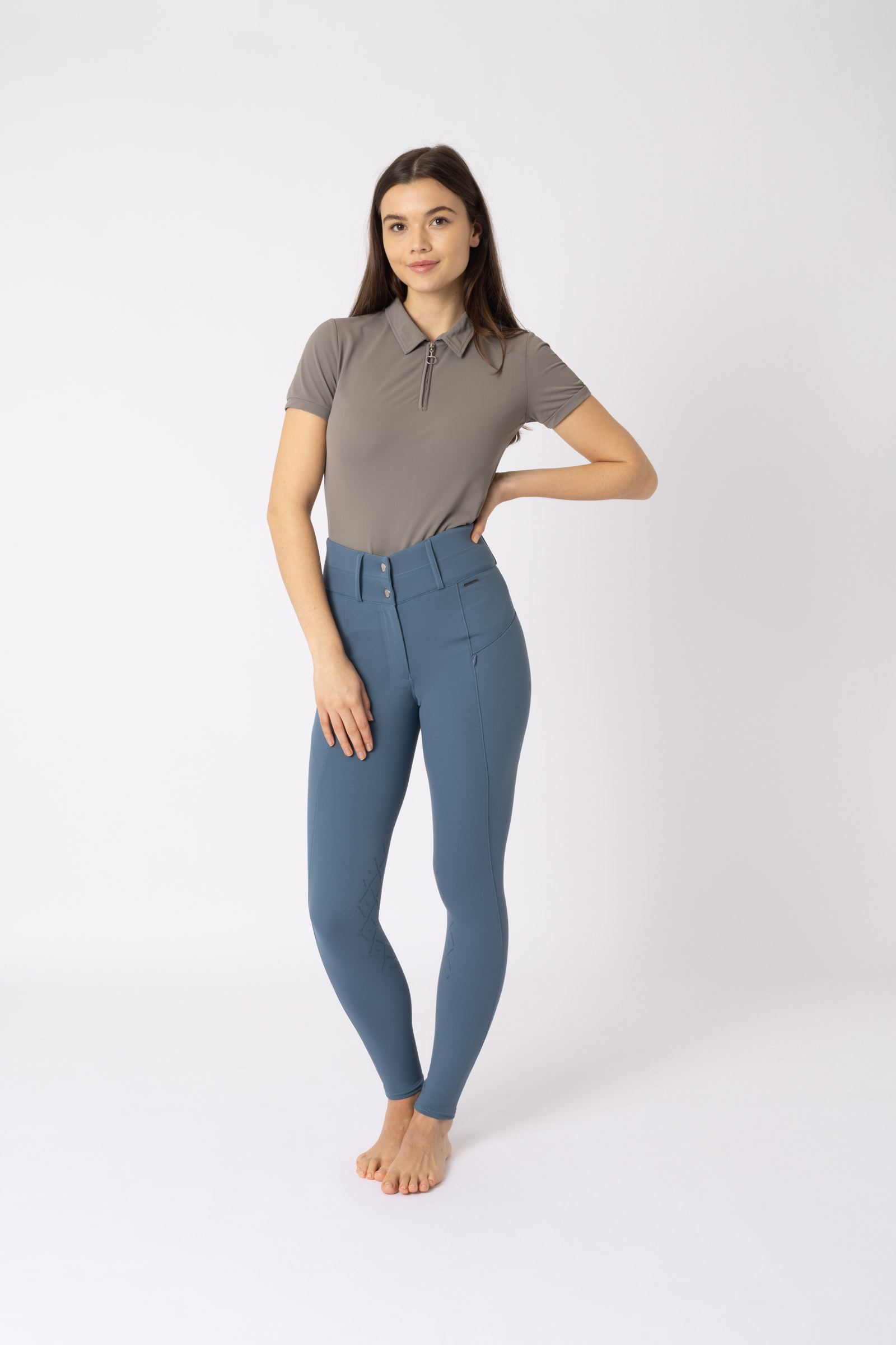 Horze Sophie Women's High Waist Knee Grip Breeches