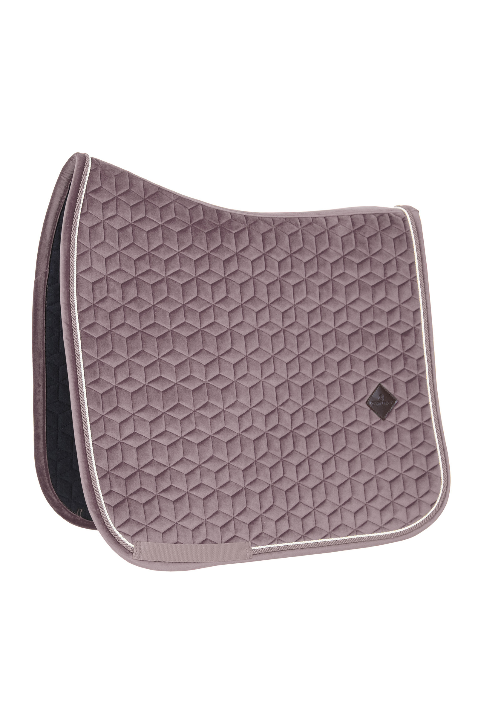 Light Purple Kentucky Horsewear Velvet Dressage Saddle Pad