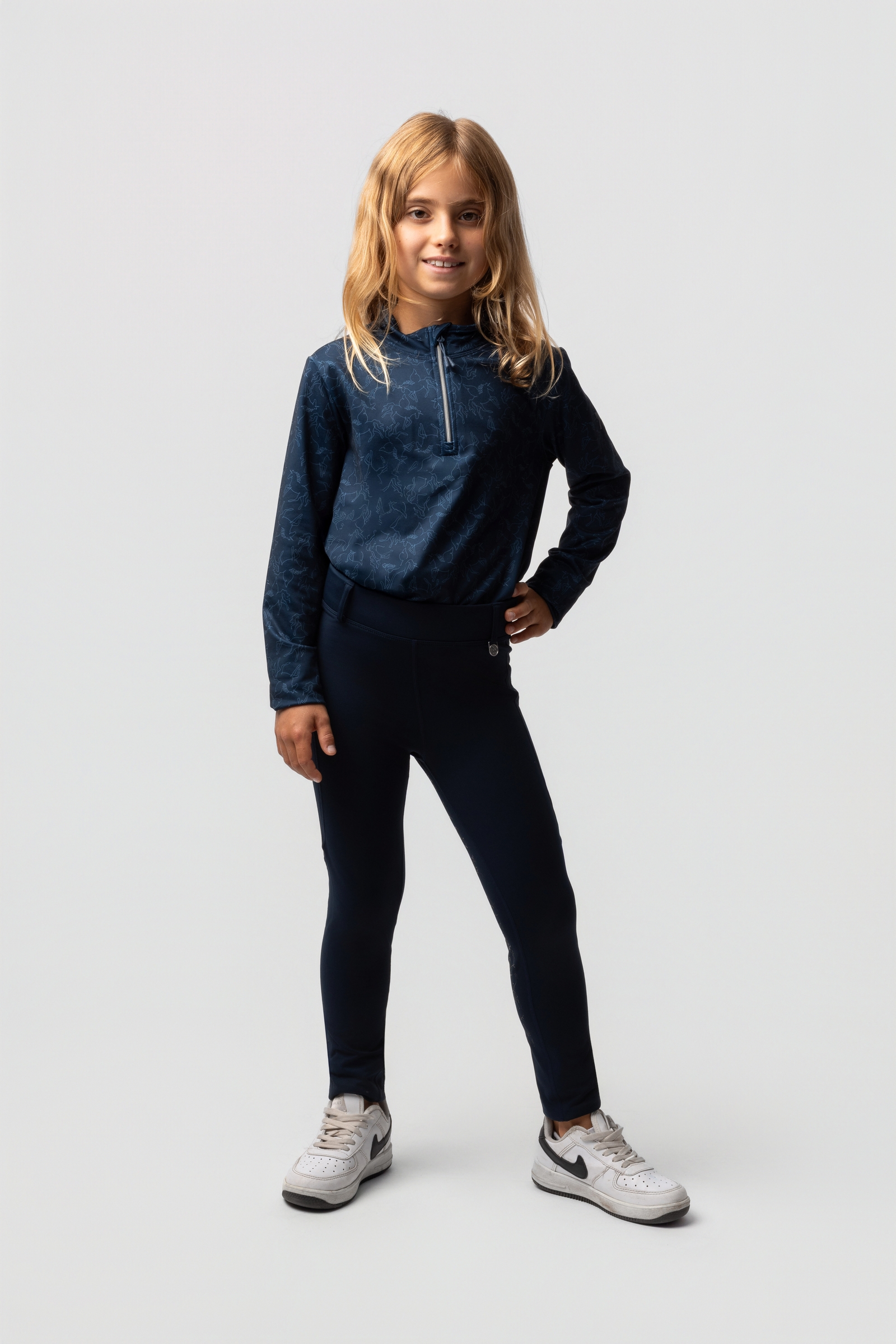 Horze Dea Kid&acute;s Thermo Fullgrip Tights