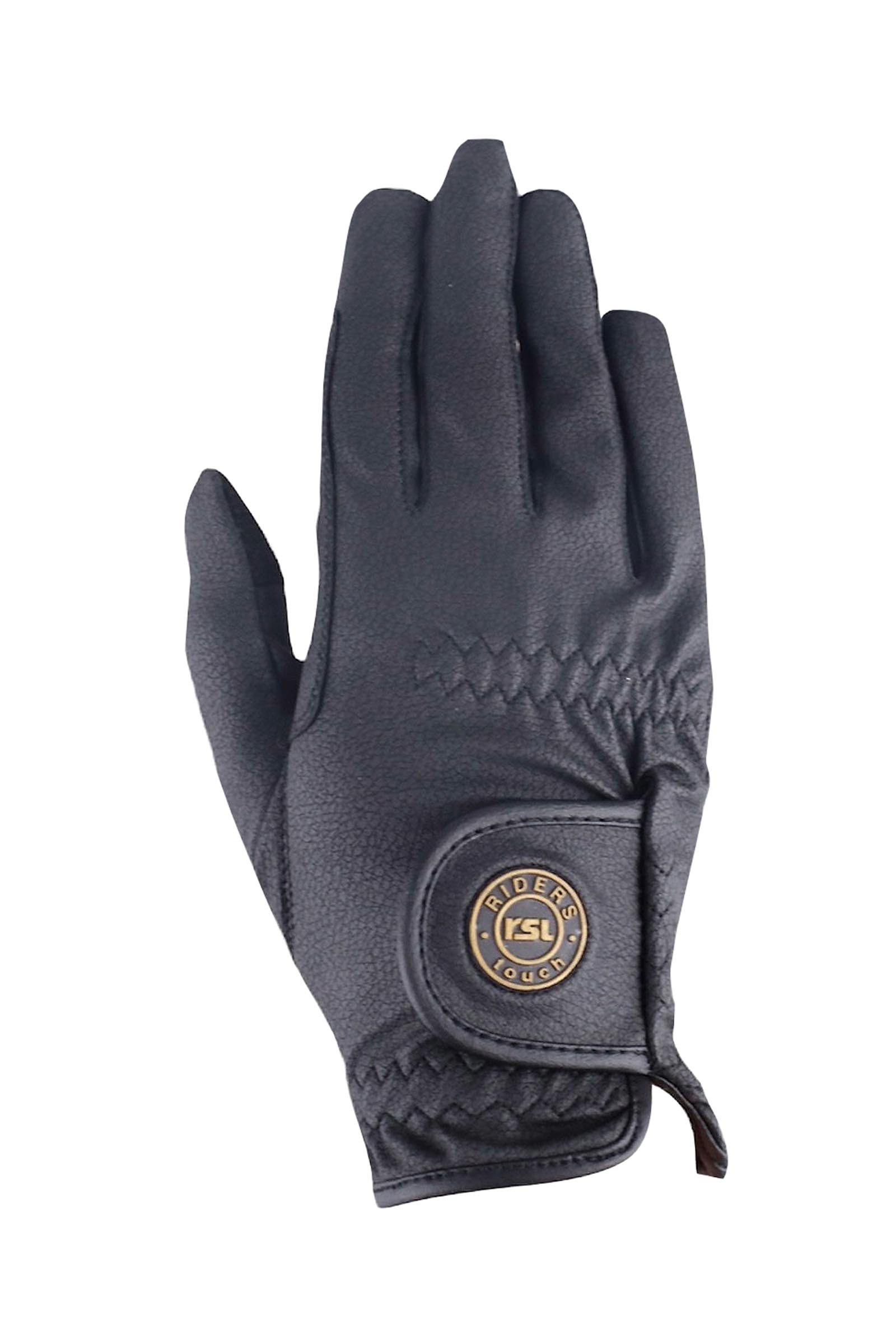 Black RSL Georgia Riding Gloves With JP Serino