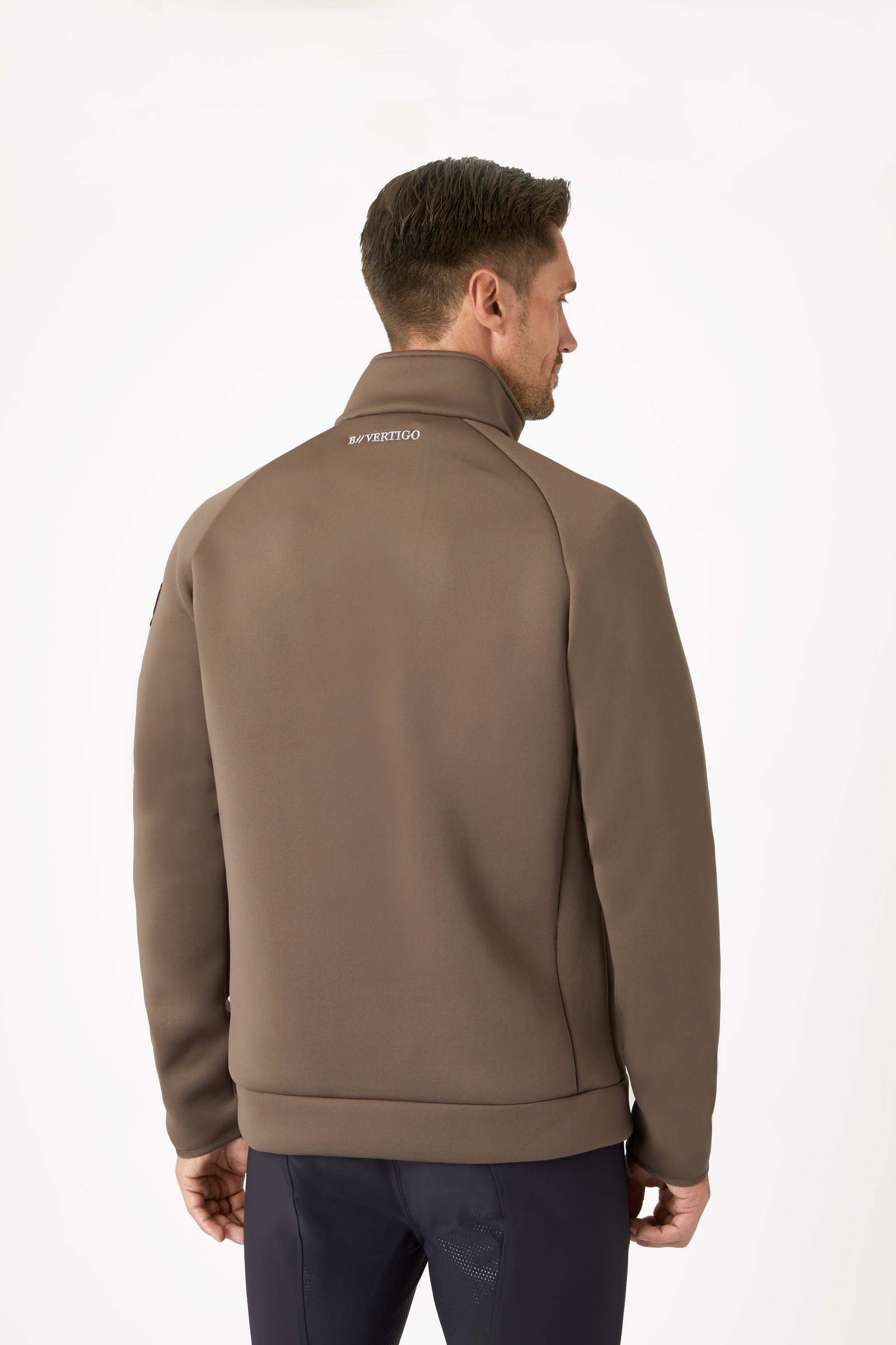 B Vertigo Nicolas Men's Functional Sweatshirt with Zipper Pockets