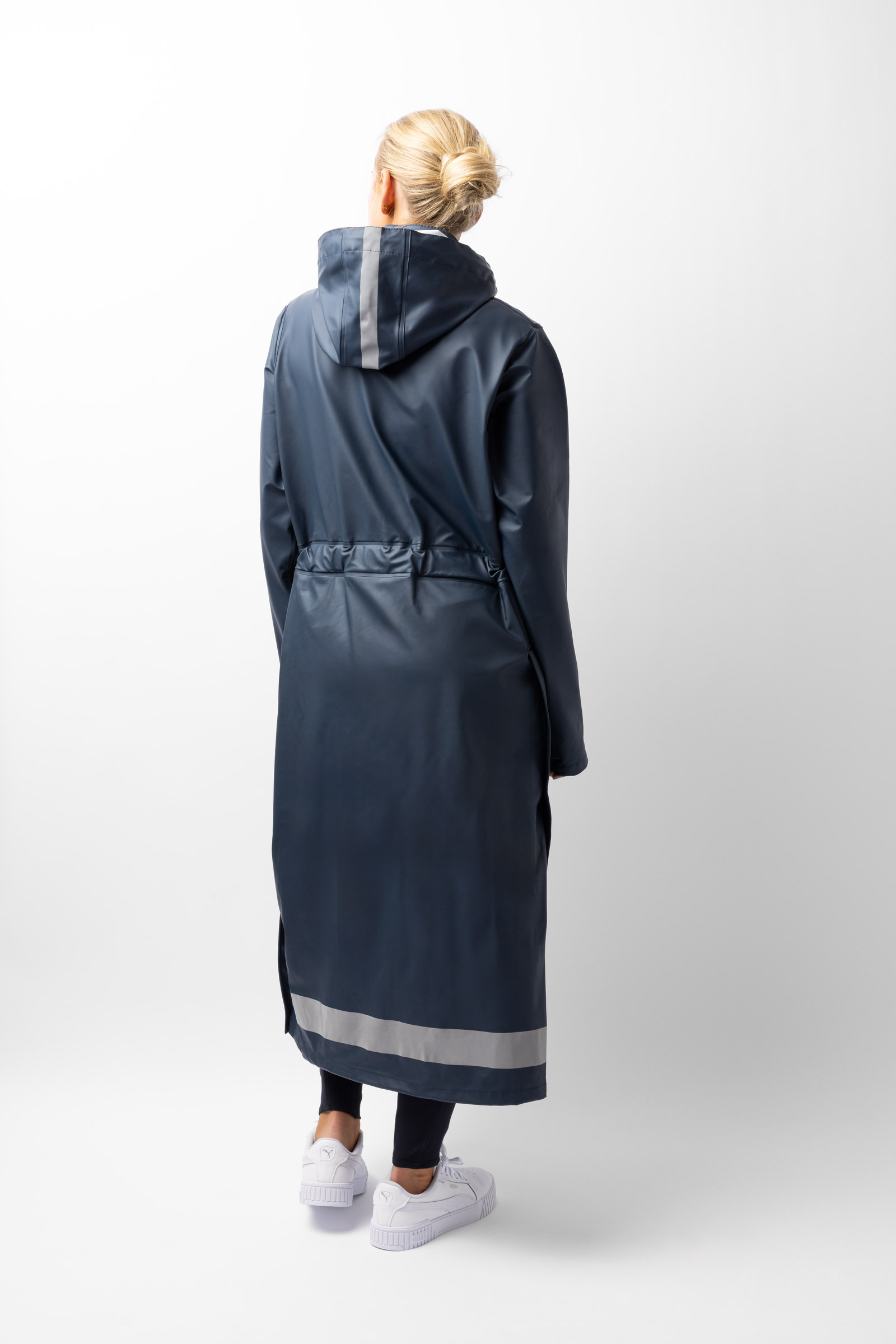 Horze Hazel Women's Long Raincoat with Slits