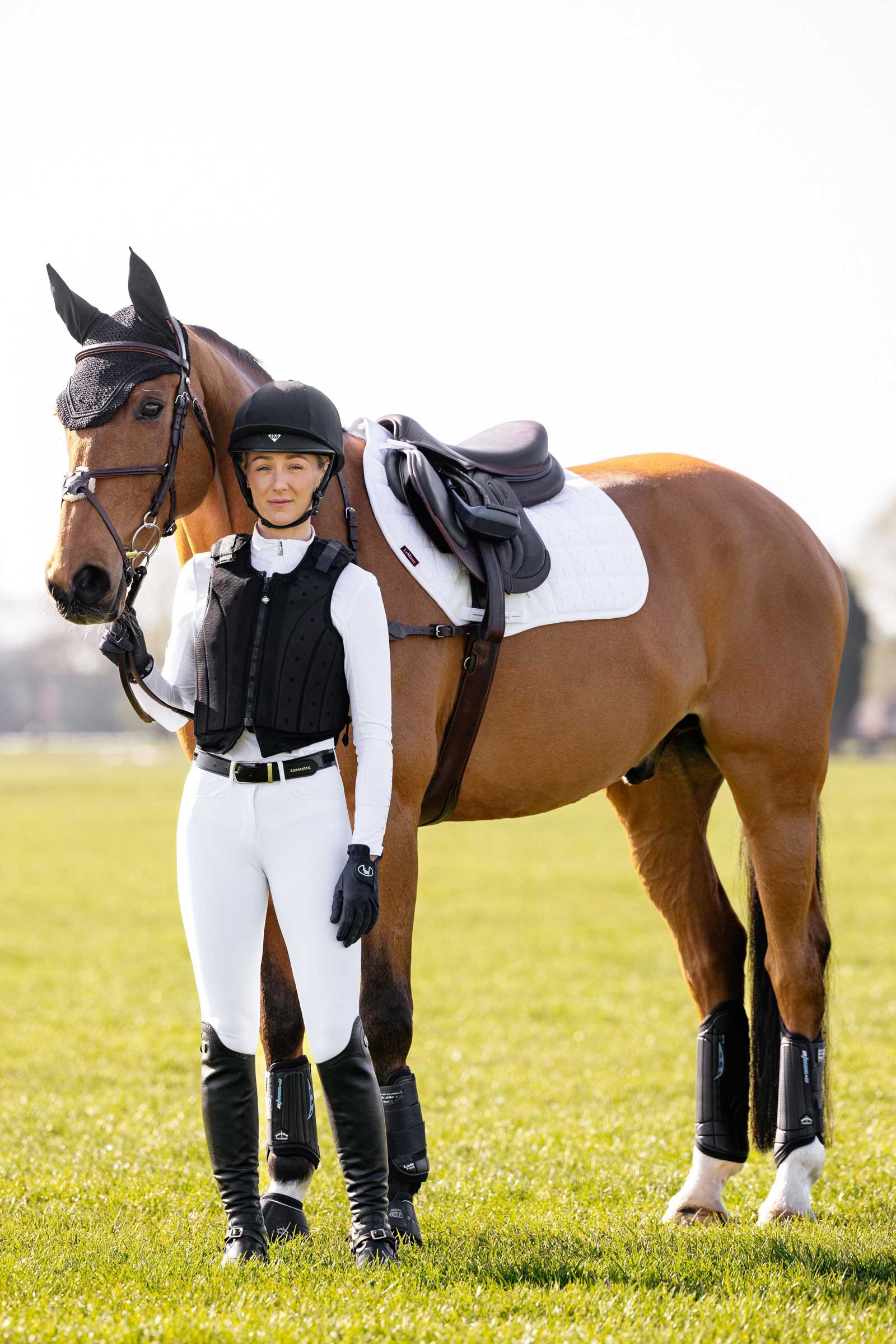 LeMieux 3D Mesh Self-Cool Eurojump Saddle Pad