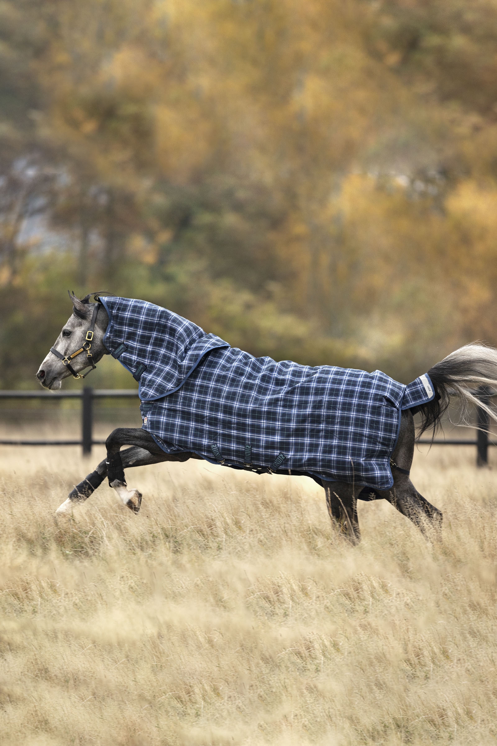 Horseware Rhino Plus Vari-Layer Turnout Rug With Detachable Neck, 250g