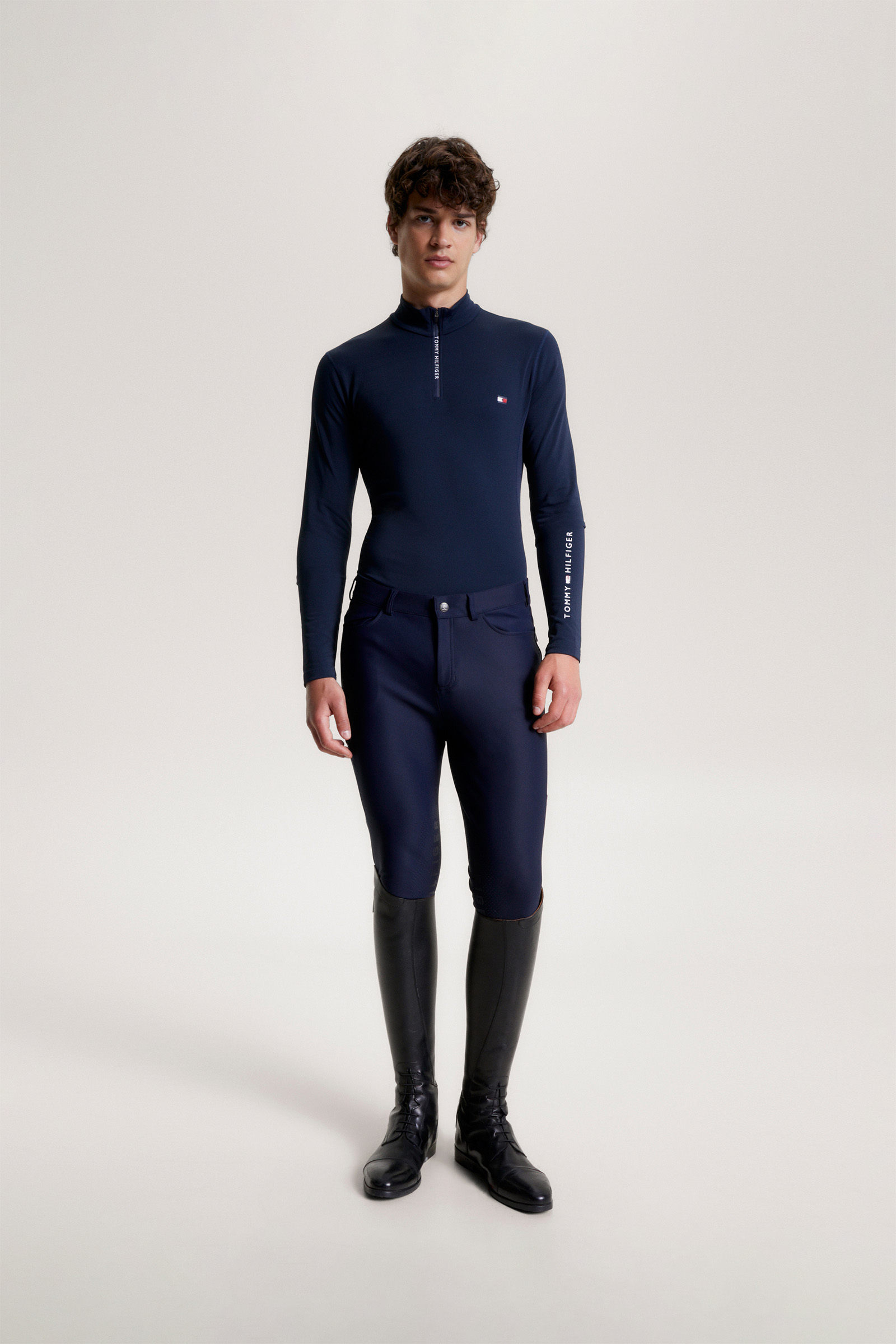 Tommy Hilfiger Equestrian 1/4 Zip Men' s Thermo Shirt 