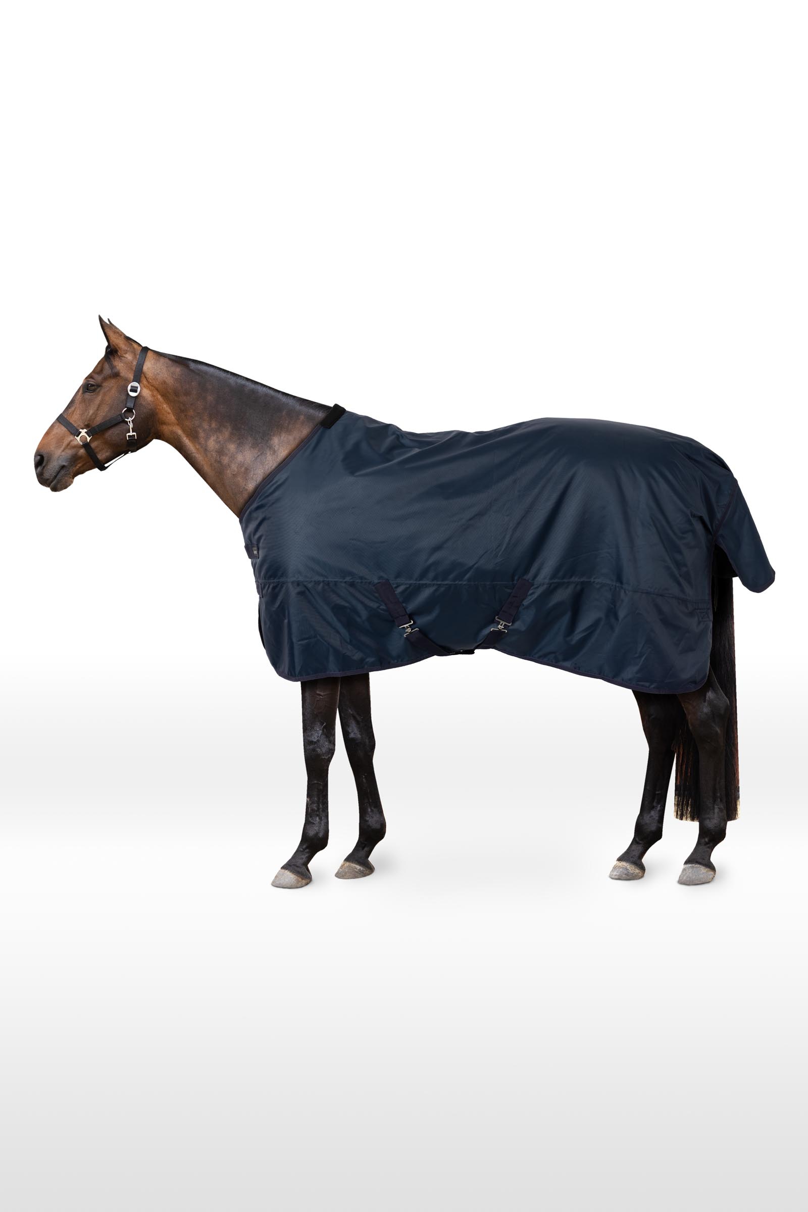 Navy Horze 840D Turnout Rug, 200g