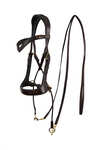 F.R.A. Freedom Riding Articles Glory Bitless Bridle With Reins (System 5), brown