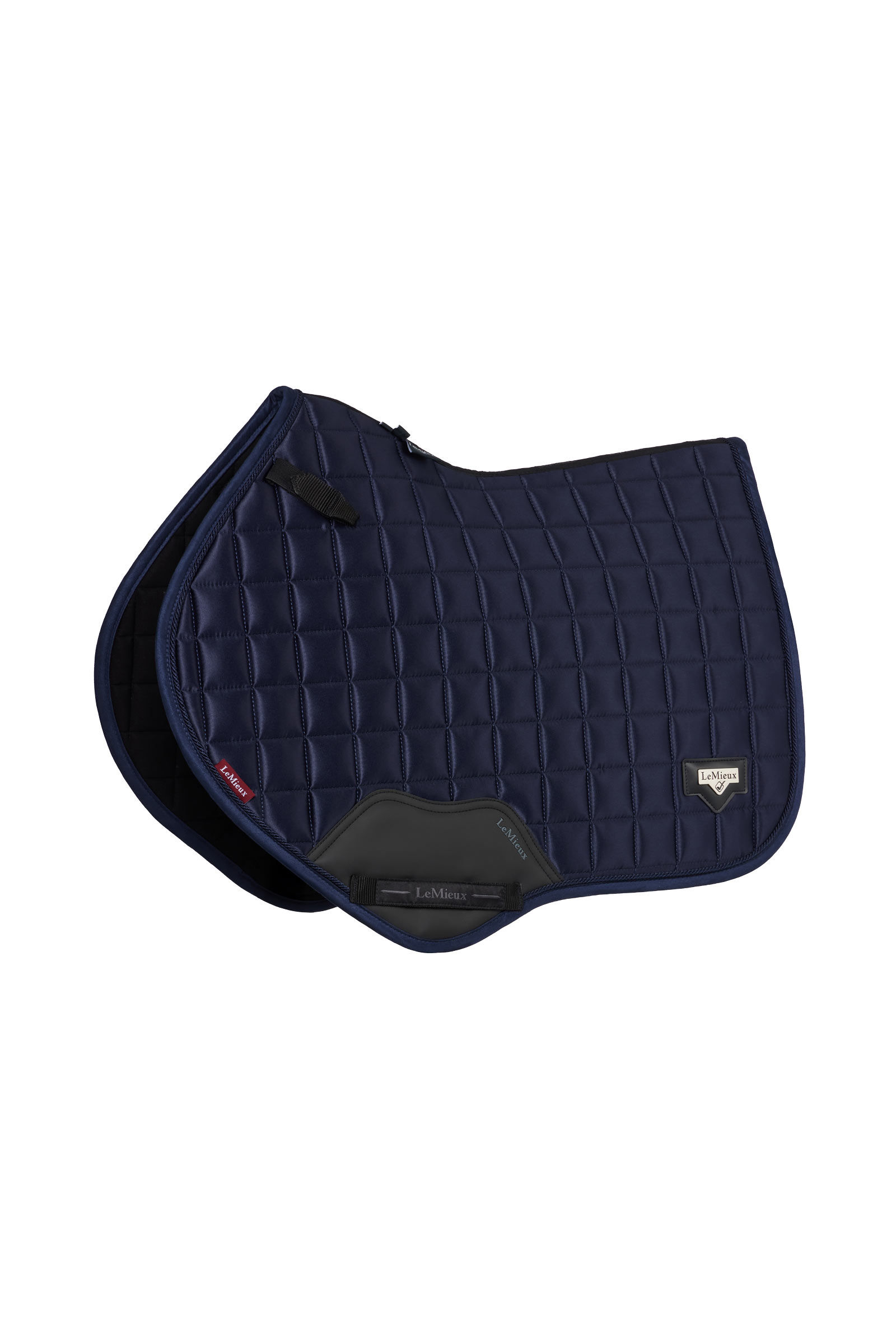 Navy LeMieux Loire Classic Square Close Contact Saddle Pad