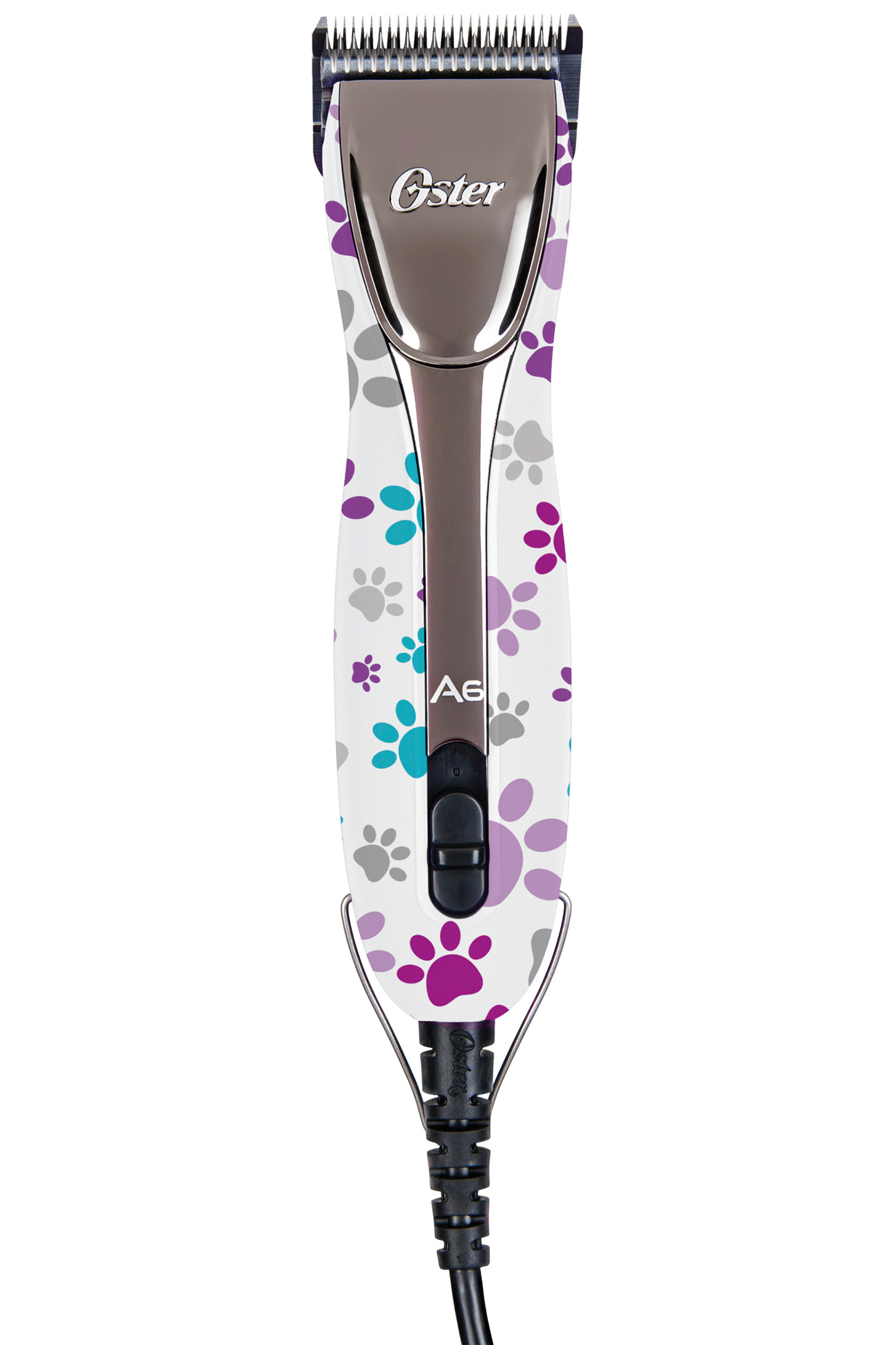 White/Purple Oster Clipper A6, Slim