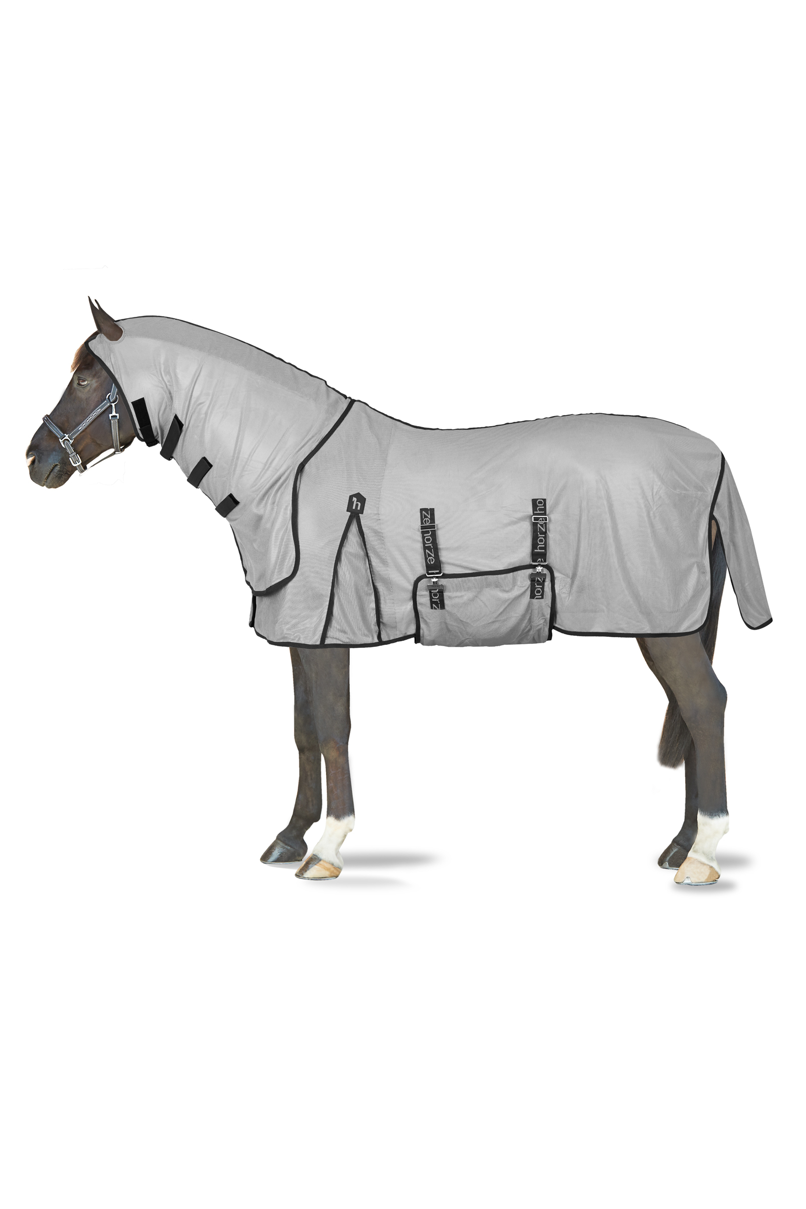 Horze Paso Fino Fly Rug with Hood and UV Protection