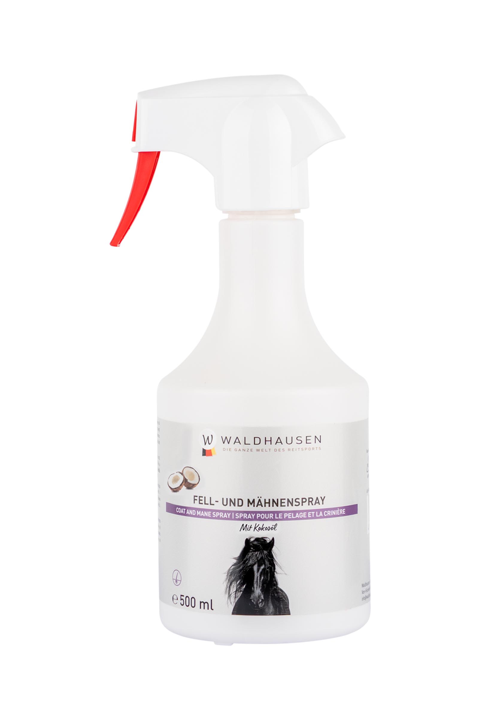 Waldhausen Coat & Mane Spray With Coconut Oil, 500 ml
