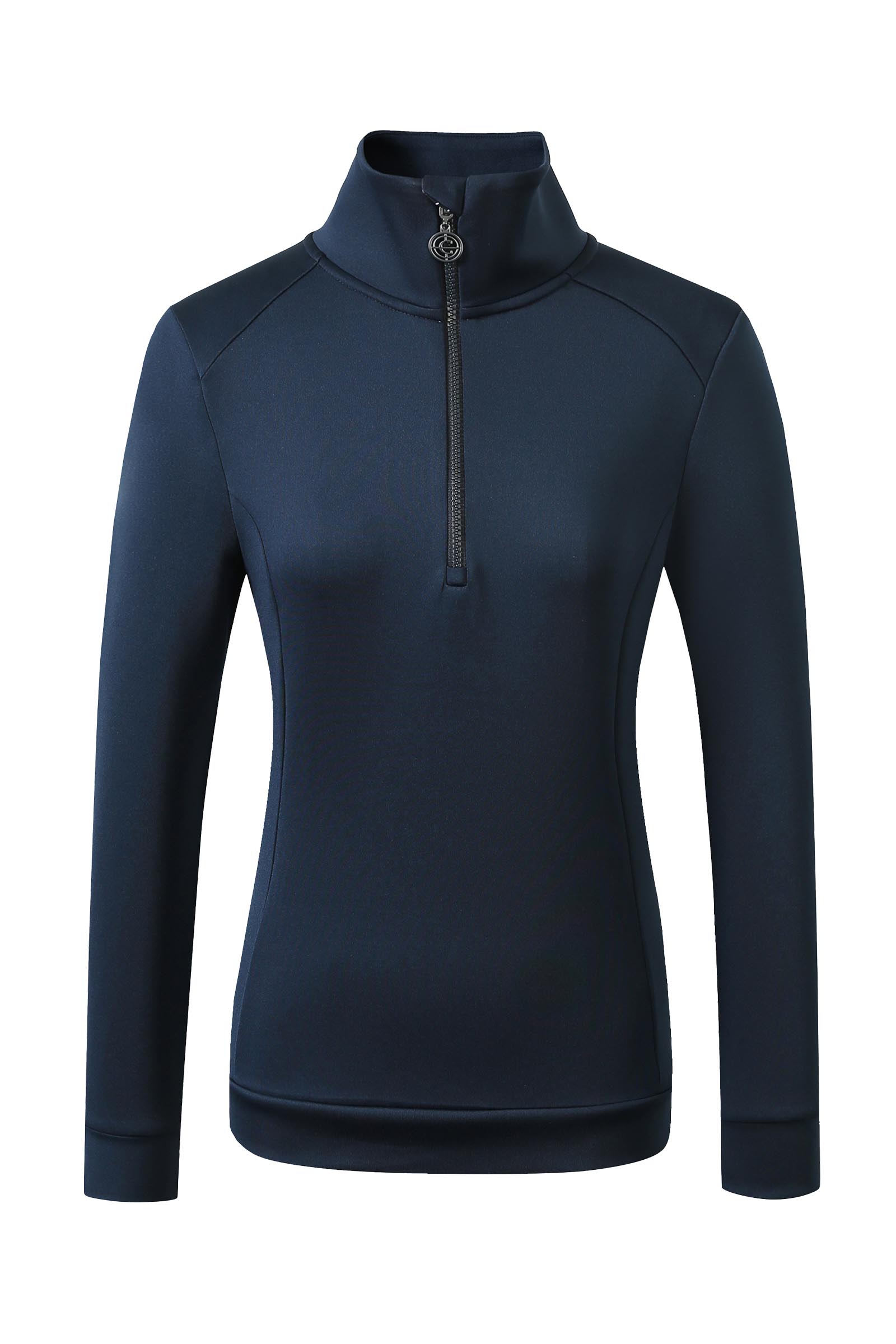 Covalliero Women´s Sweater With Half Zip SS25