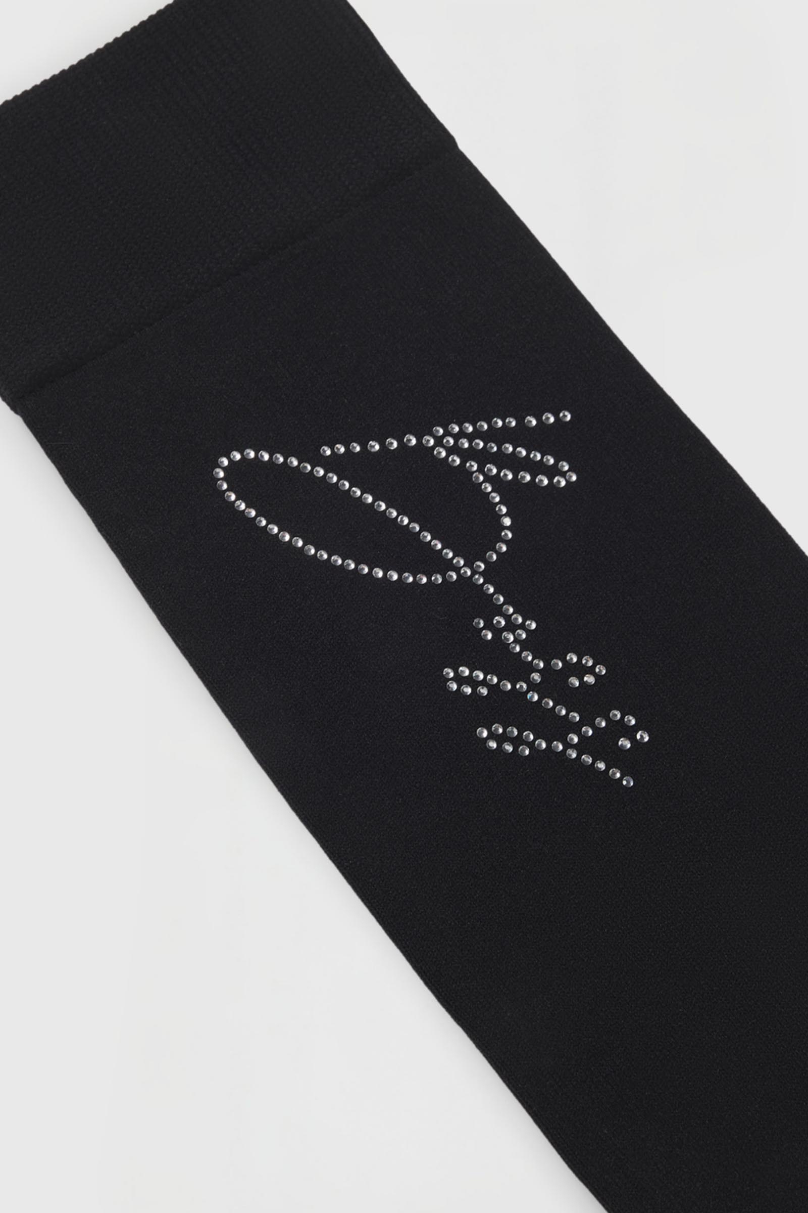 Boss Sally Socks Rhinestone Logo