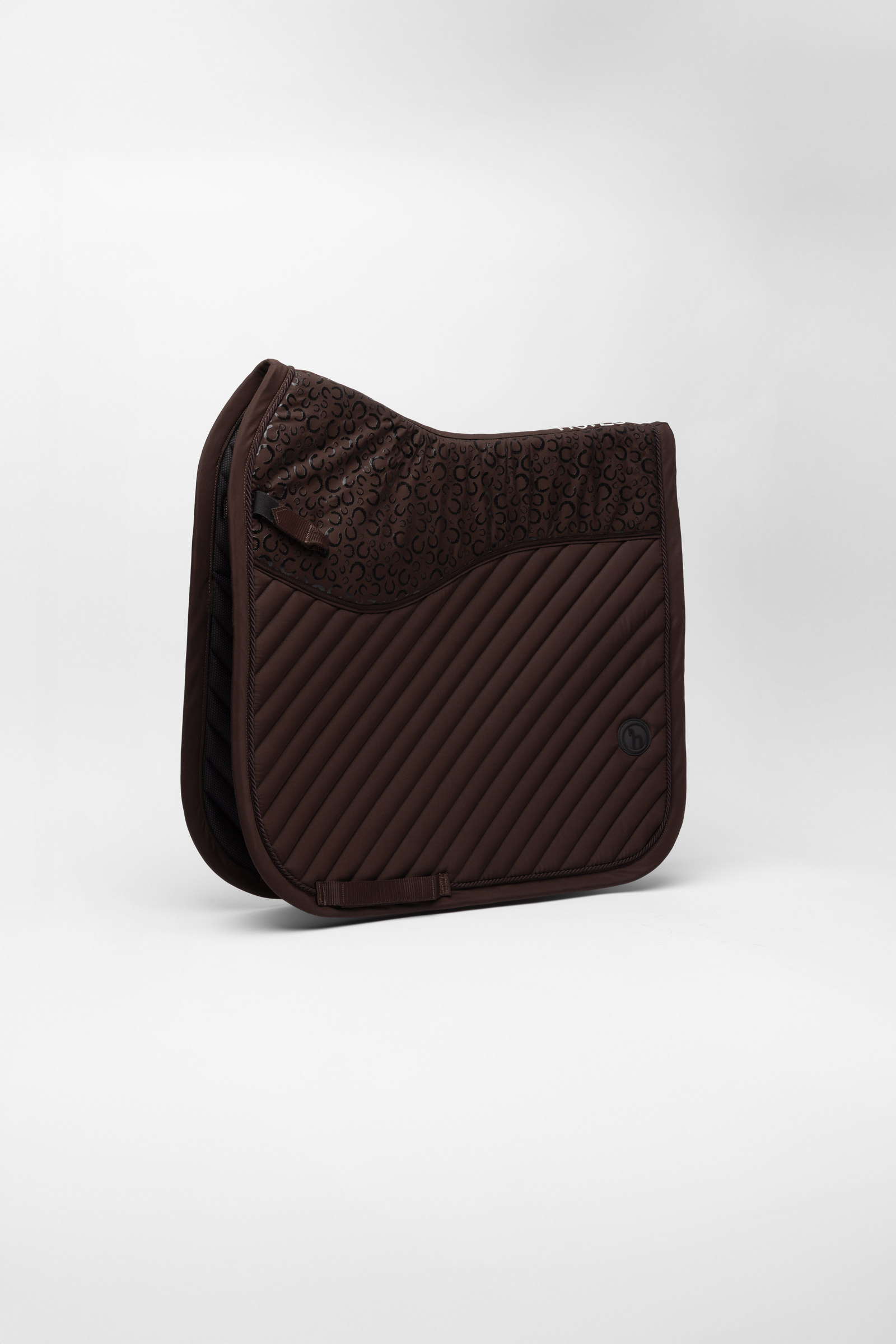 Choclate Plum Horze Lucca Dressage Saddle Pad