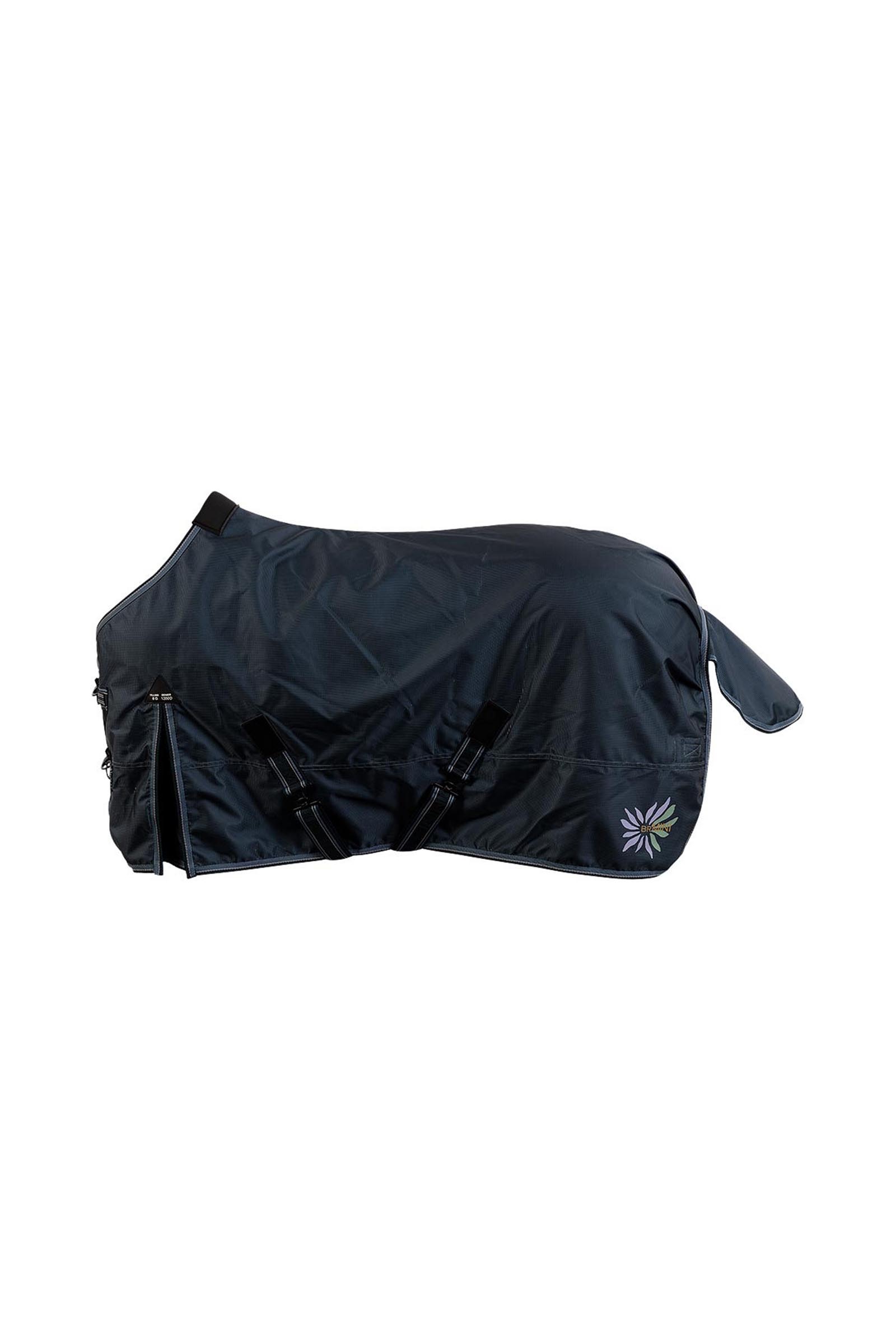 Midnight Navy BR Mini 1200D Pony Rain Rug, 0g