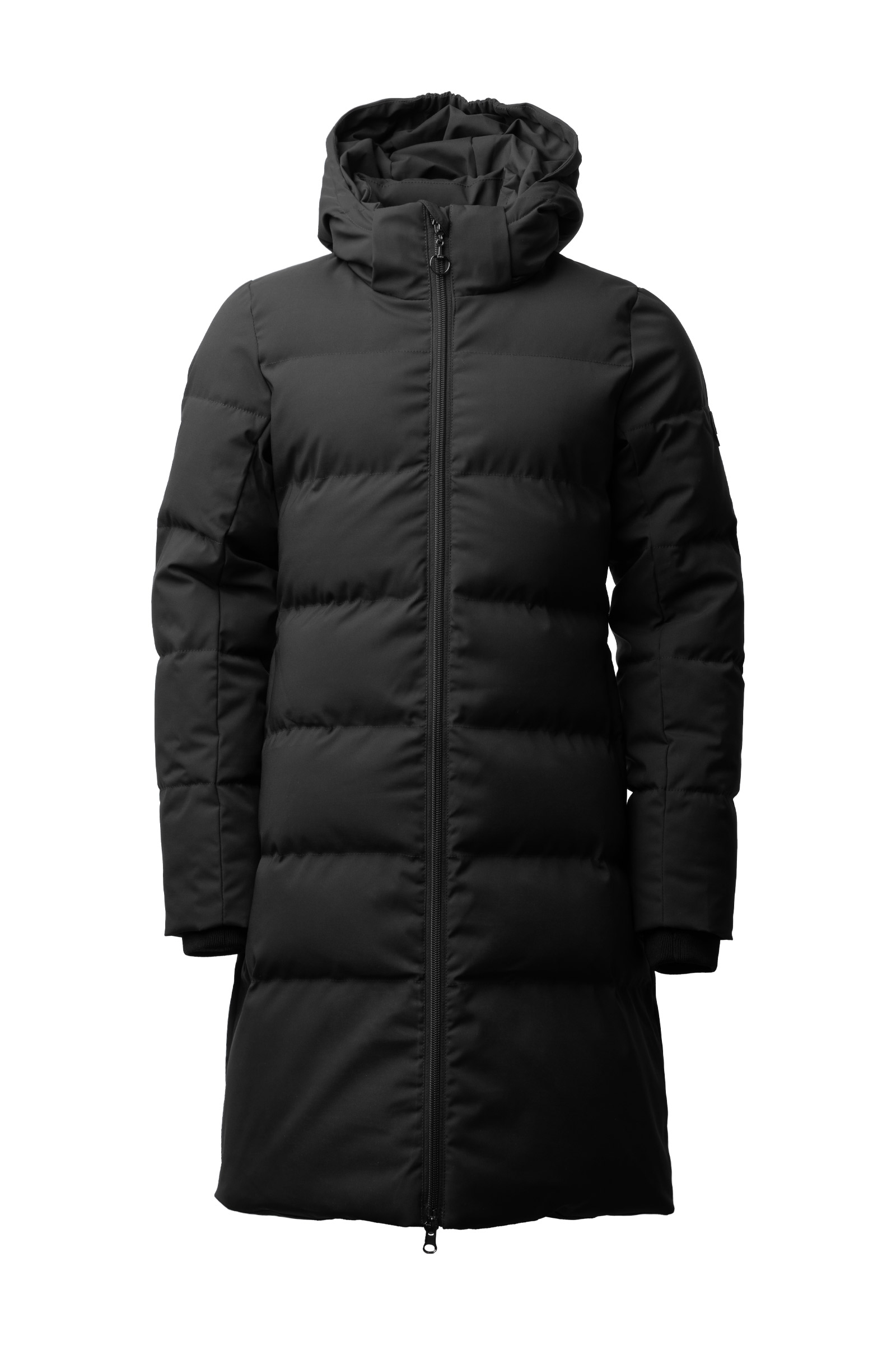 Black Horze Paloma Kids Long Padded Coat