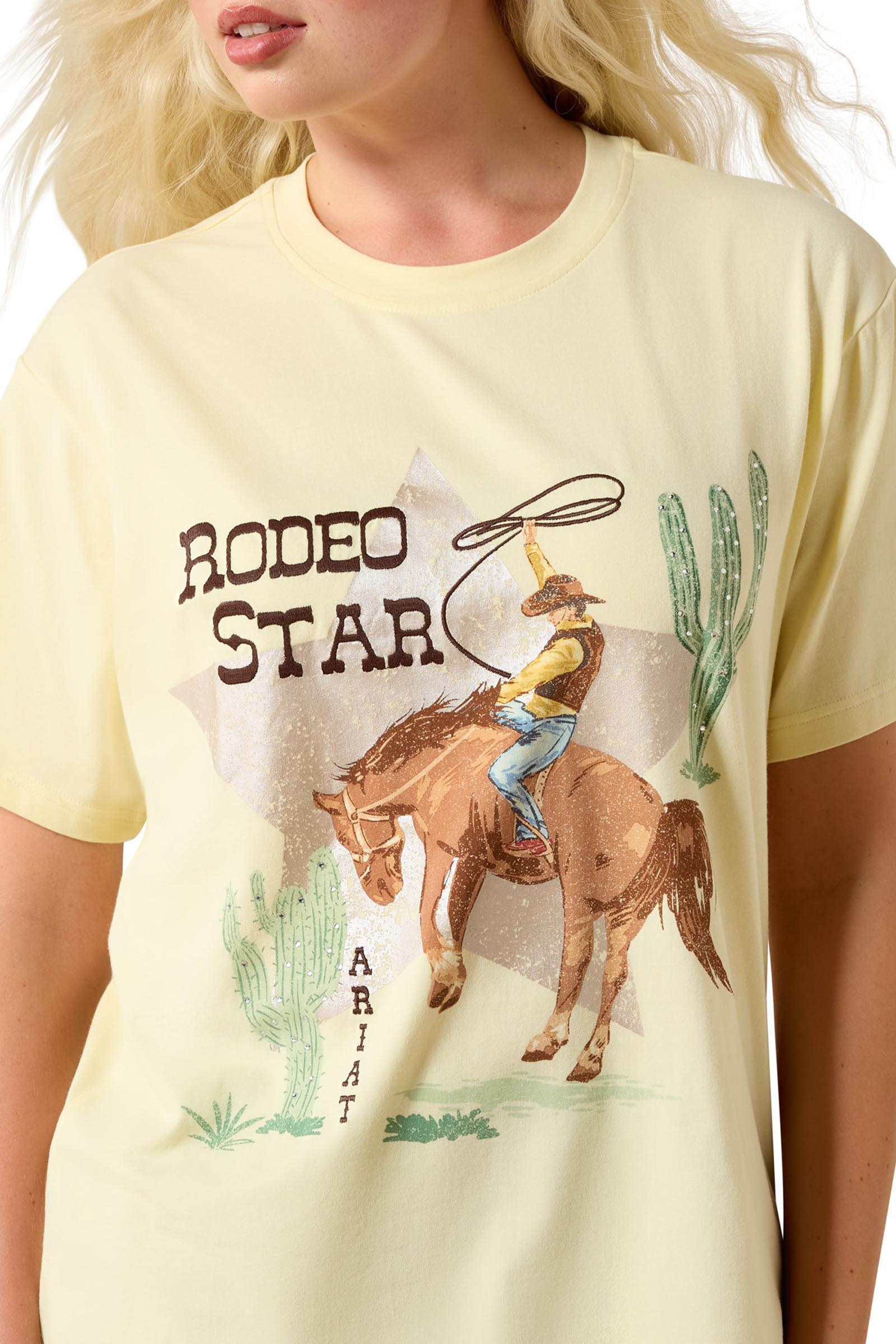 Ariat Women's Rodeo Star Boyfriend T-Shirt