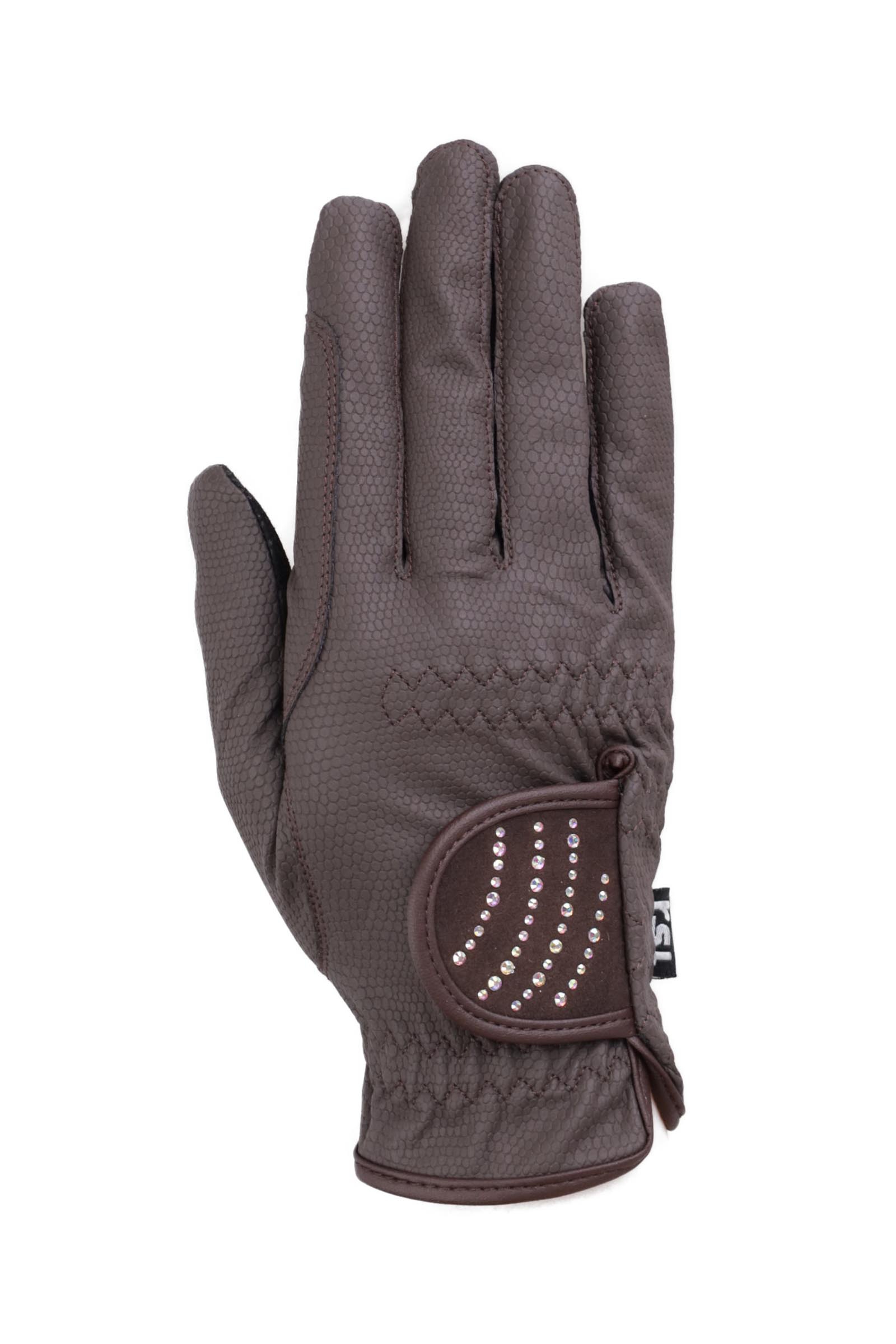 RSL Dubai Riding Gloves With Color-Adapting Glitter Stones