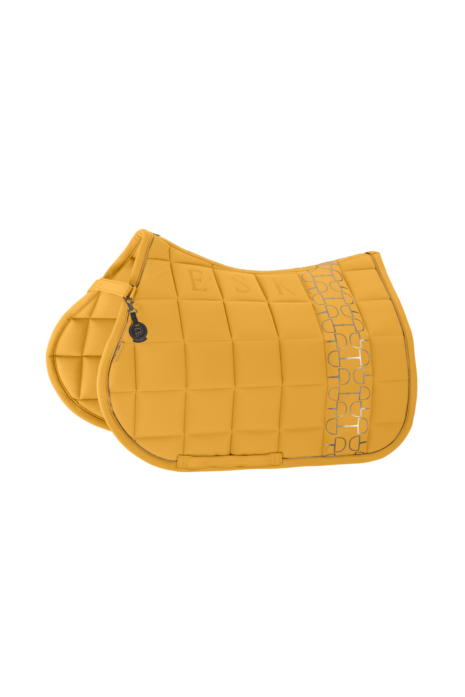 Golden Yellow Eskadron Platinum 25 Big Square Softshell All Purpose Saddle Pad