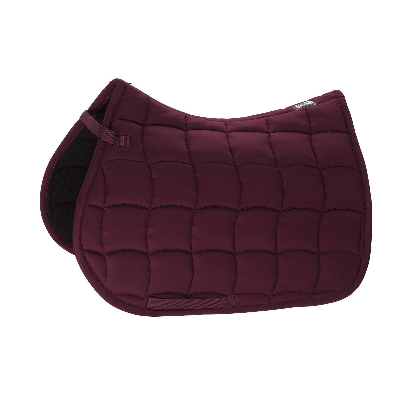 Burgundy Dark Red Eskadron Performance Dressage Saddle Pad