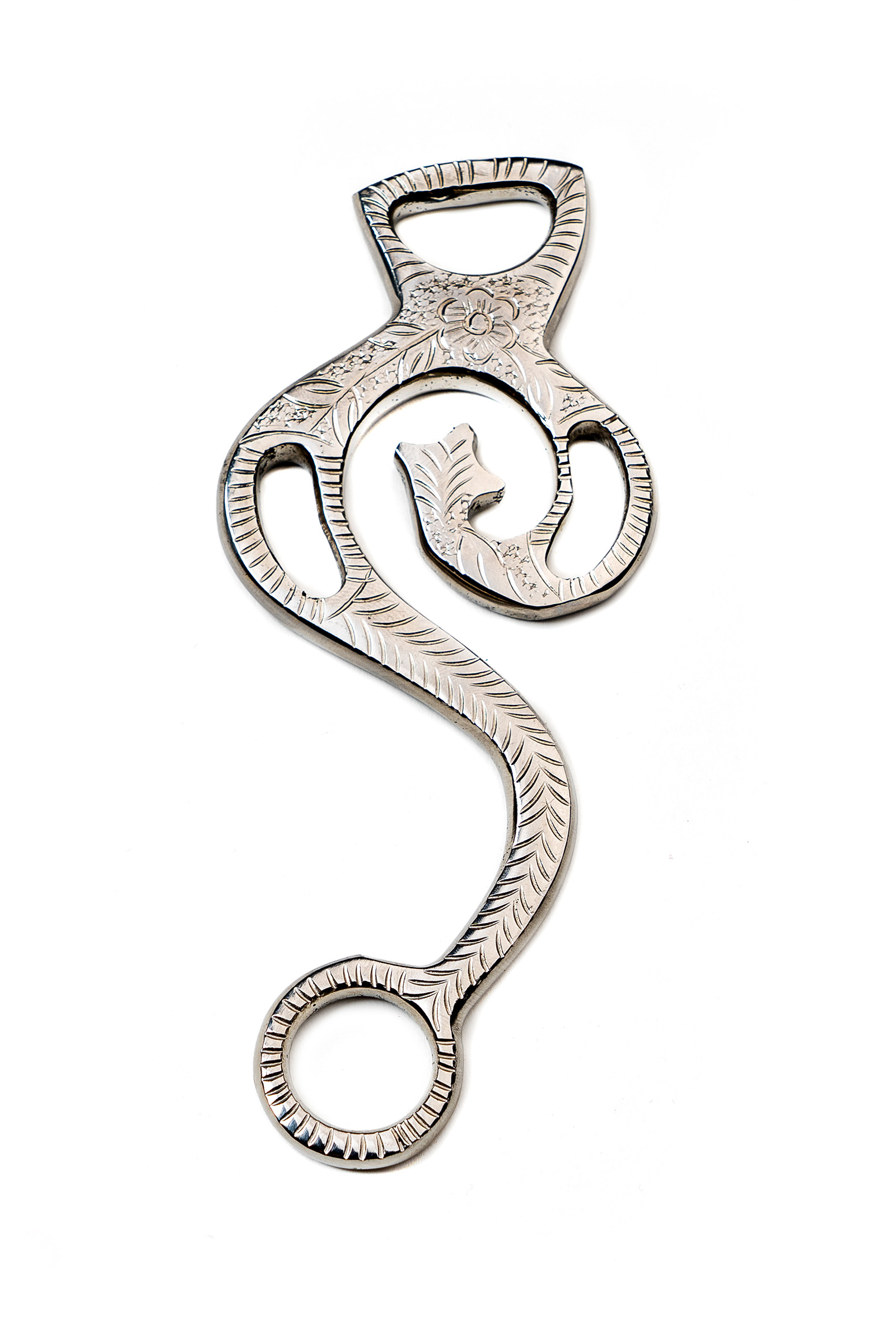 Stainless steel F.R.A. Freedom Riding Articles Barco Set Hackamore Shanks, 150mm