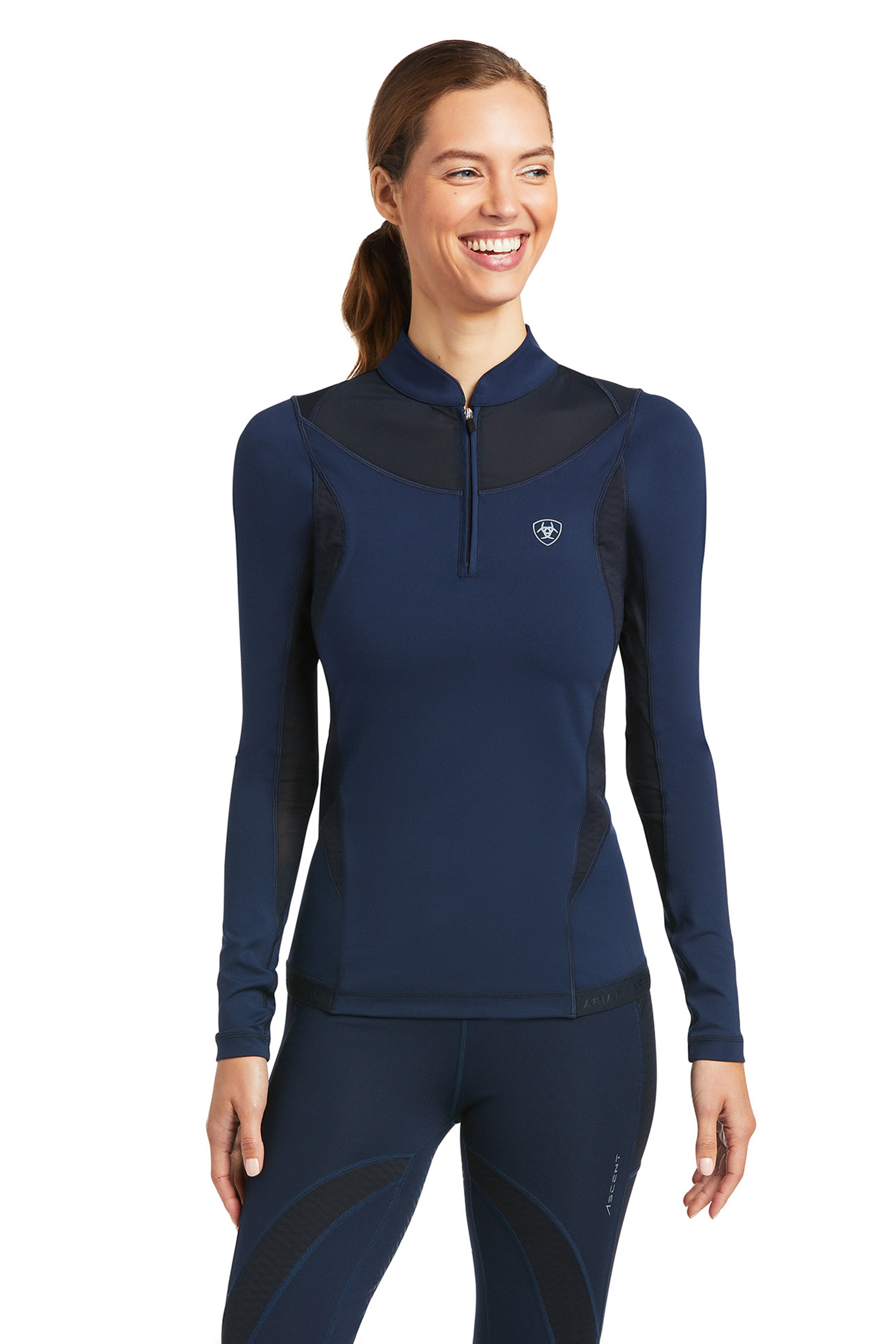 Dark Blue Ariat Ascent Women's Baselayer