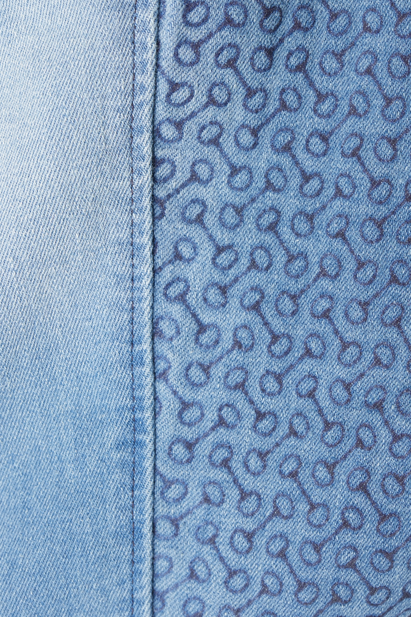 Horze Kaia Women's High Waist Denim Silicone Full Seat Breeches