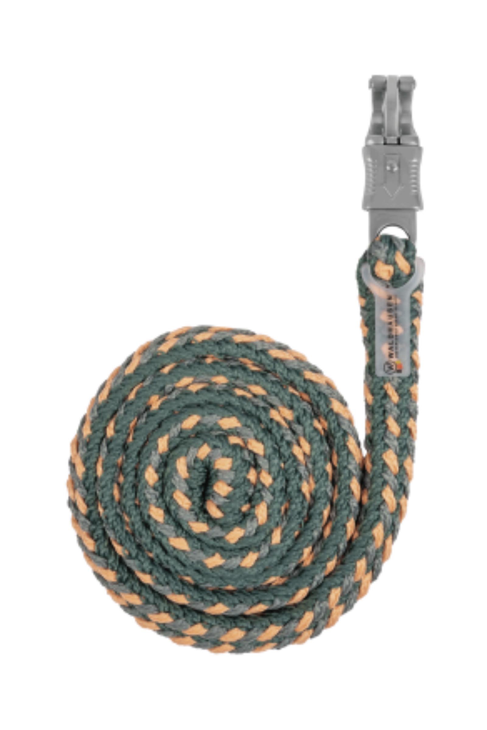 Pine Green / Peach / Chrome Grey Waldhausen Plus Lead Rope Panic Hood