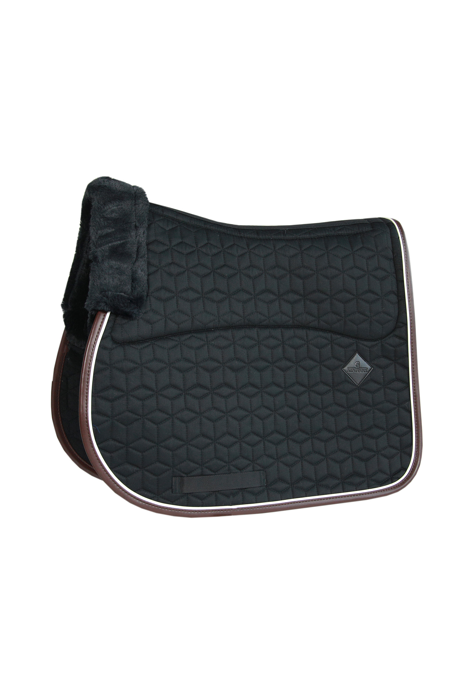 Black Kentucky Horsewear Skin Friendly Jumping Saddle Pad