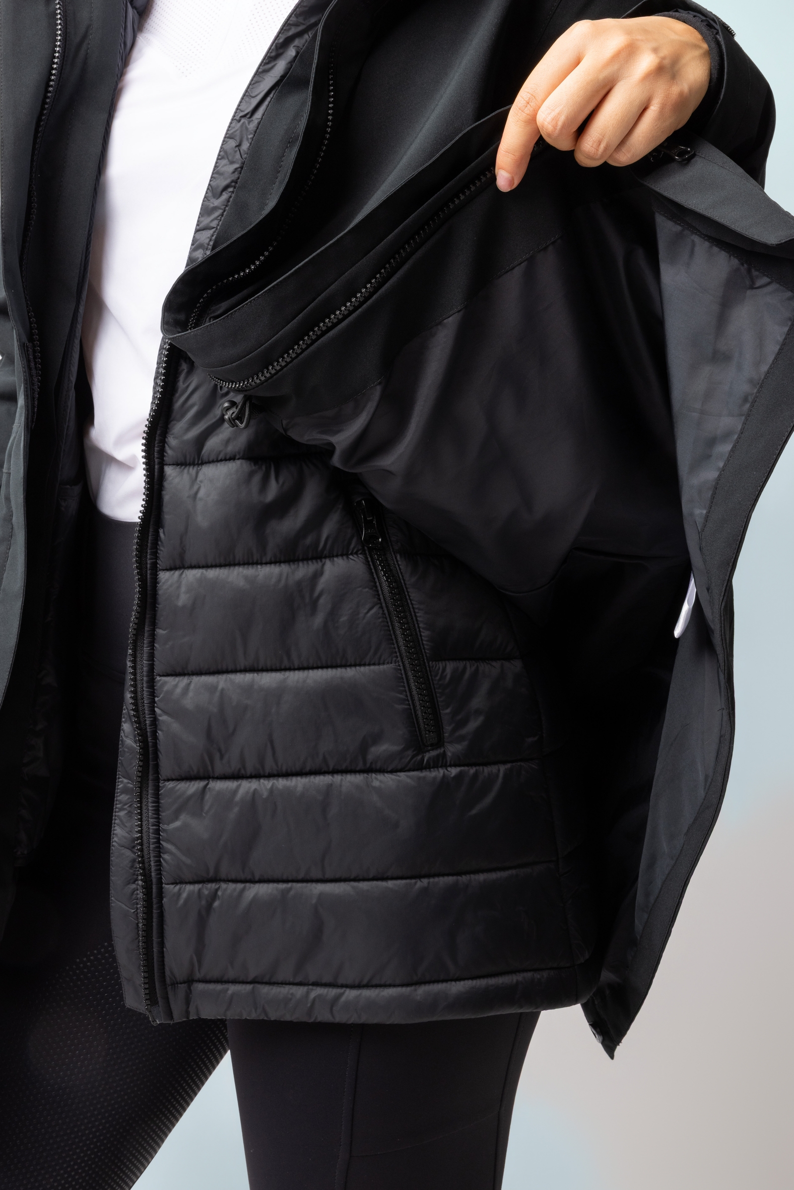 Horze Isabella Women's 3-in-1 Padded Parka Riding Jacket