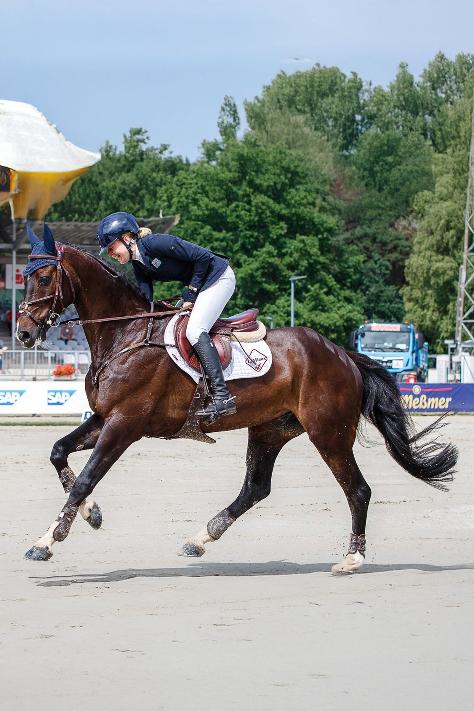 LeMieux Cotton Square CC All Purpose Saddle Pad