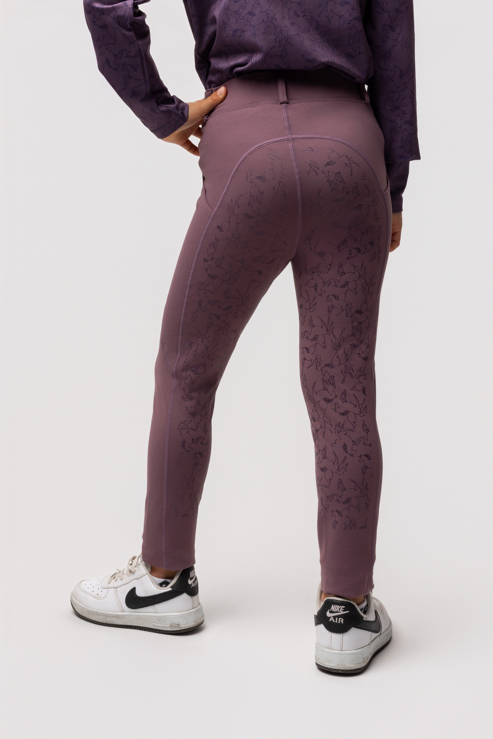 Horze Dea Kid&acute;s Thermo Fullgrip Tights