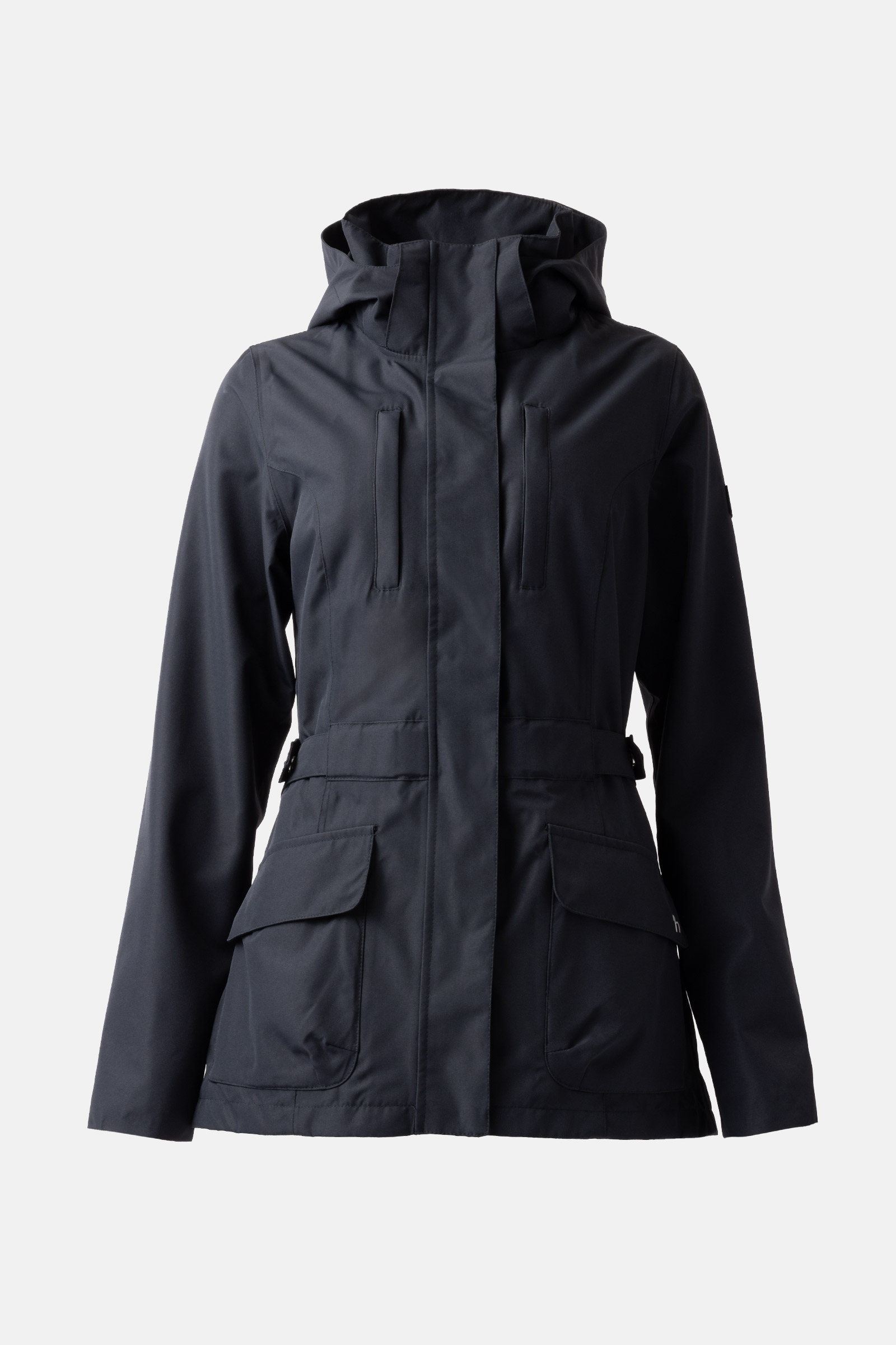 Dark Navy Horze Jadine Women's Technical Waterproof Summer Riding Jacket