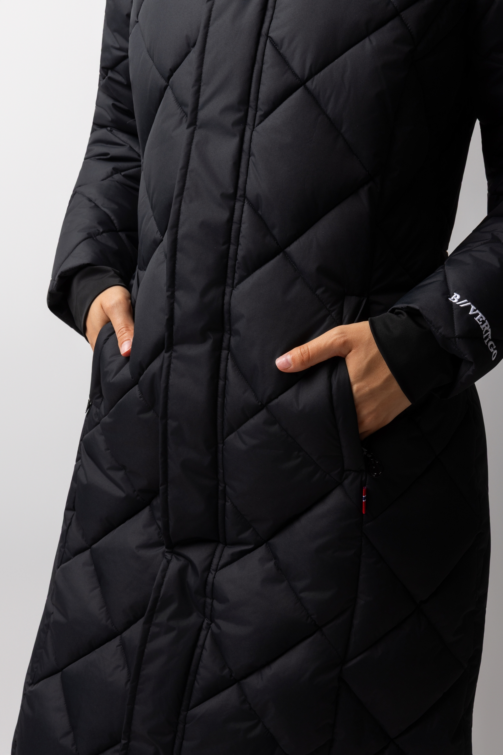 B Vertigo Gem Long Padded Coat