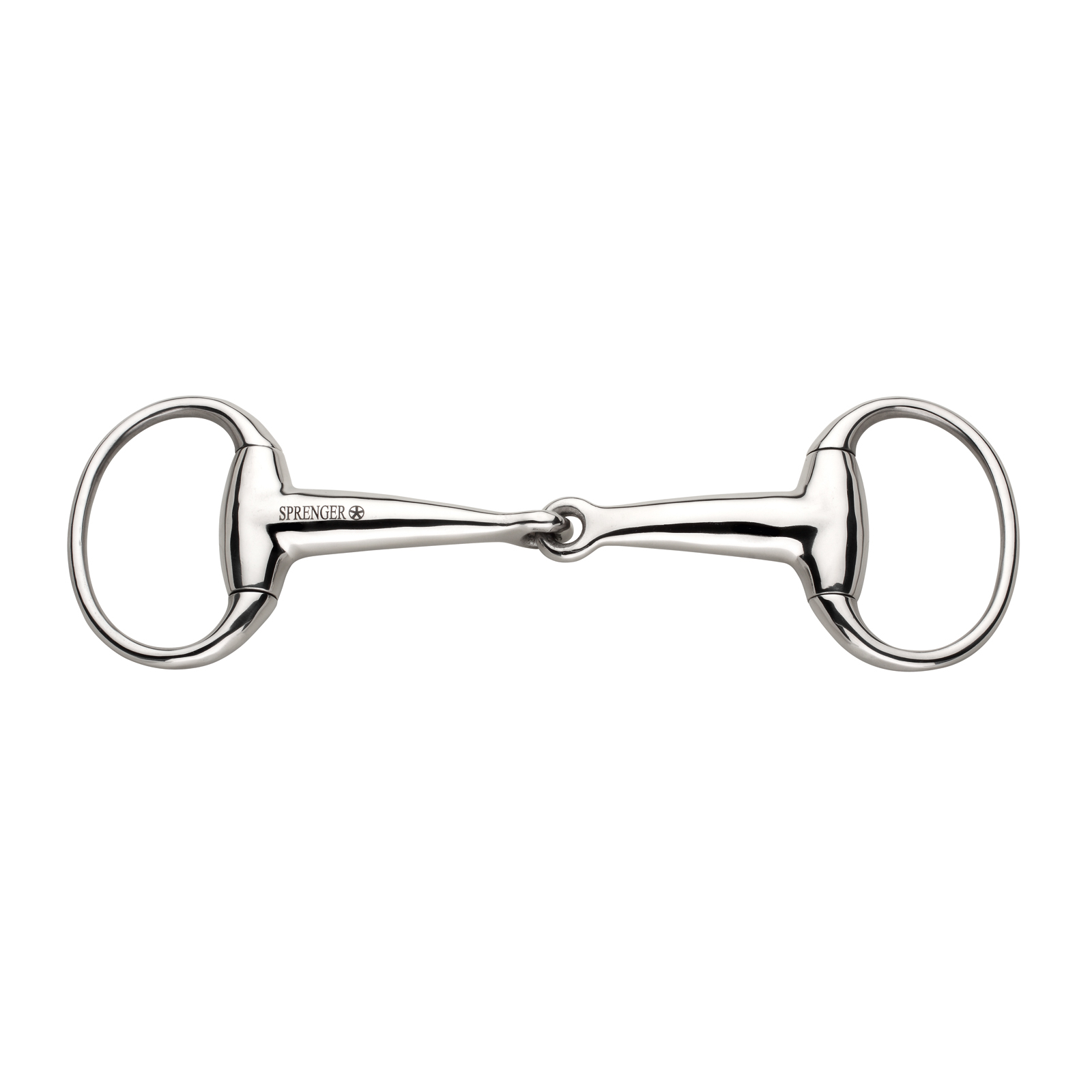 Sprenger Eggbutt bit hollow, Stainless steel