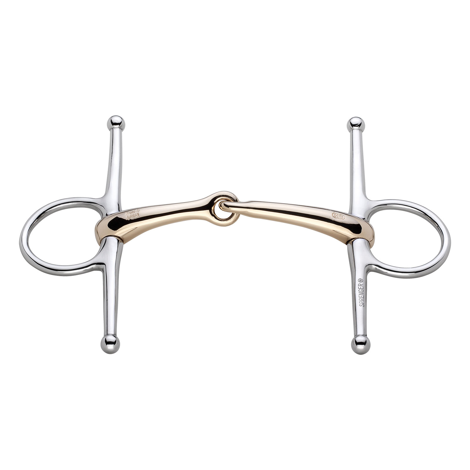 Sprenger Dynamic RS Full Cheek SN. single jointed Sensogan 16mm