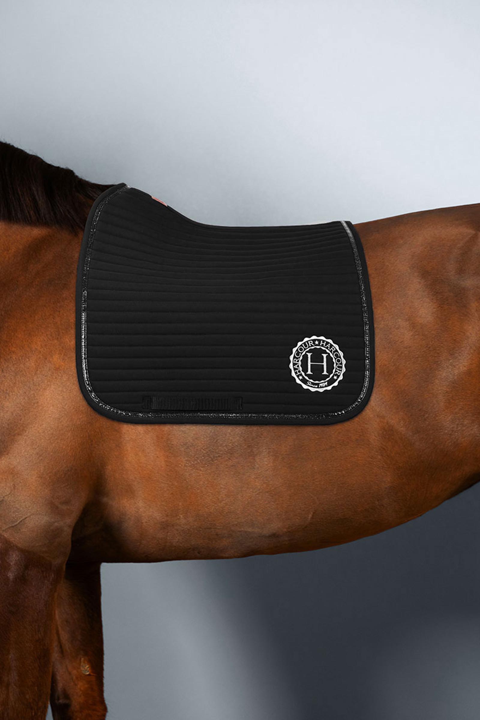 Noir  Harcour Karembar Jumping Saddle Pad