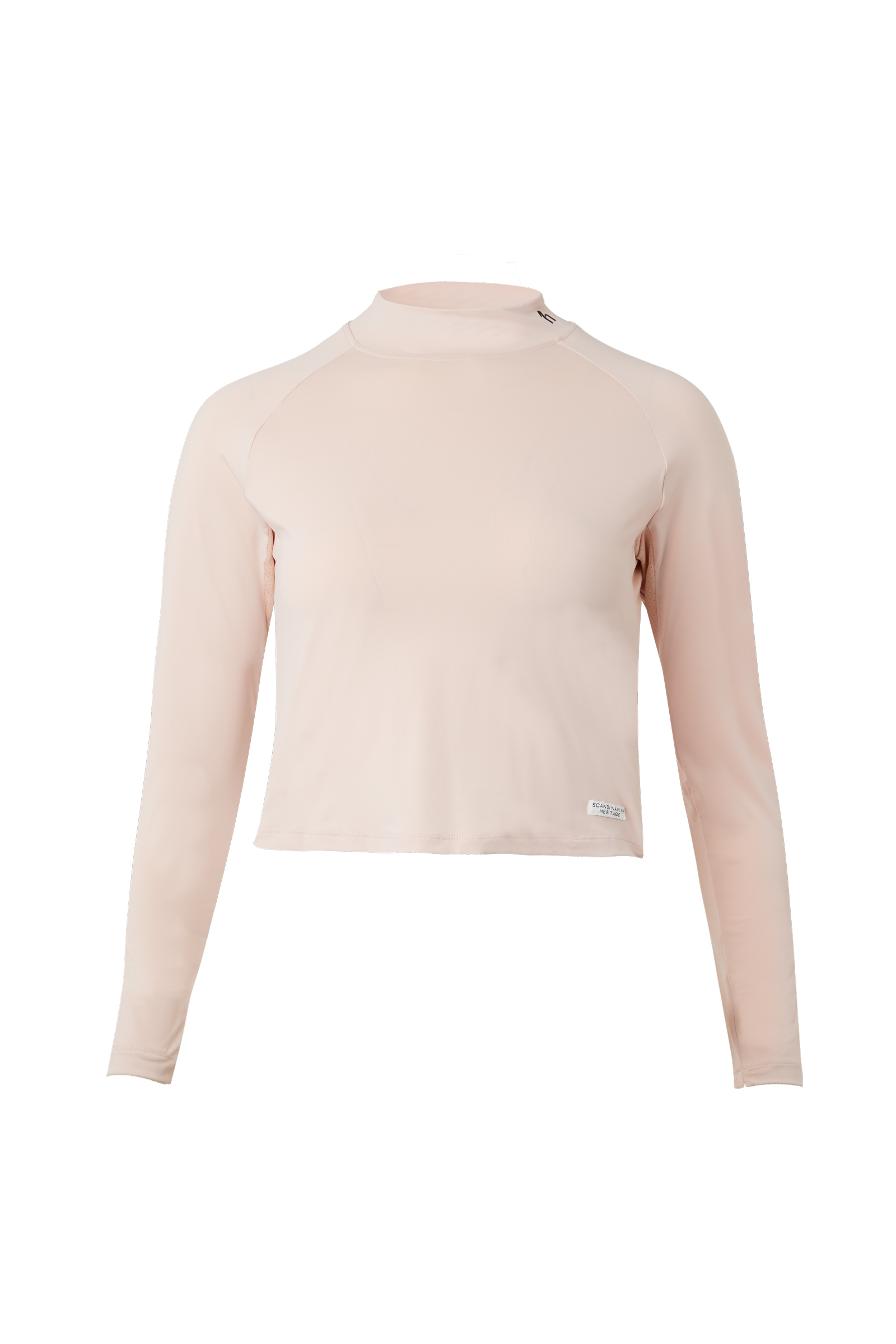 Potpourri pink Horze Gabriela Crop Top 
