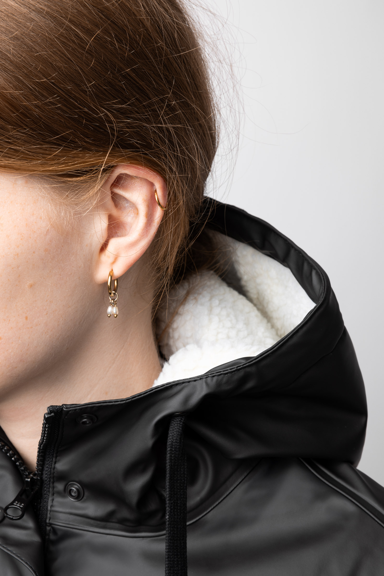 Horze Billie Women's PU Rain Riding Jacket with Fleece