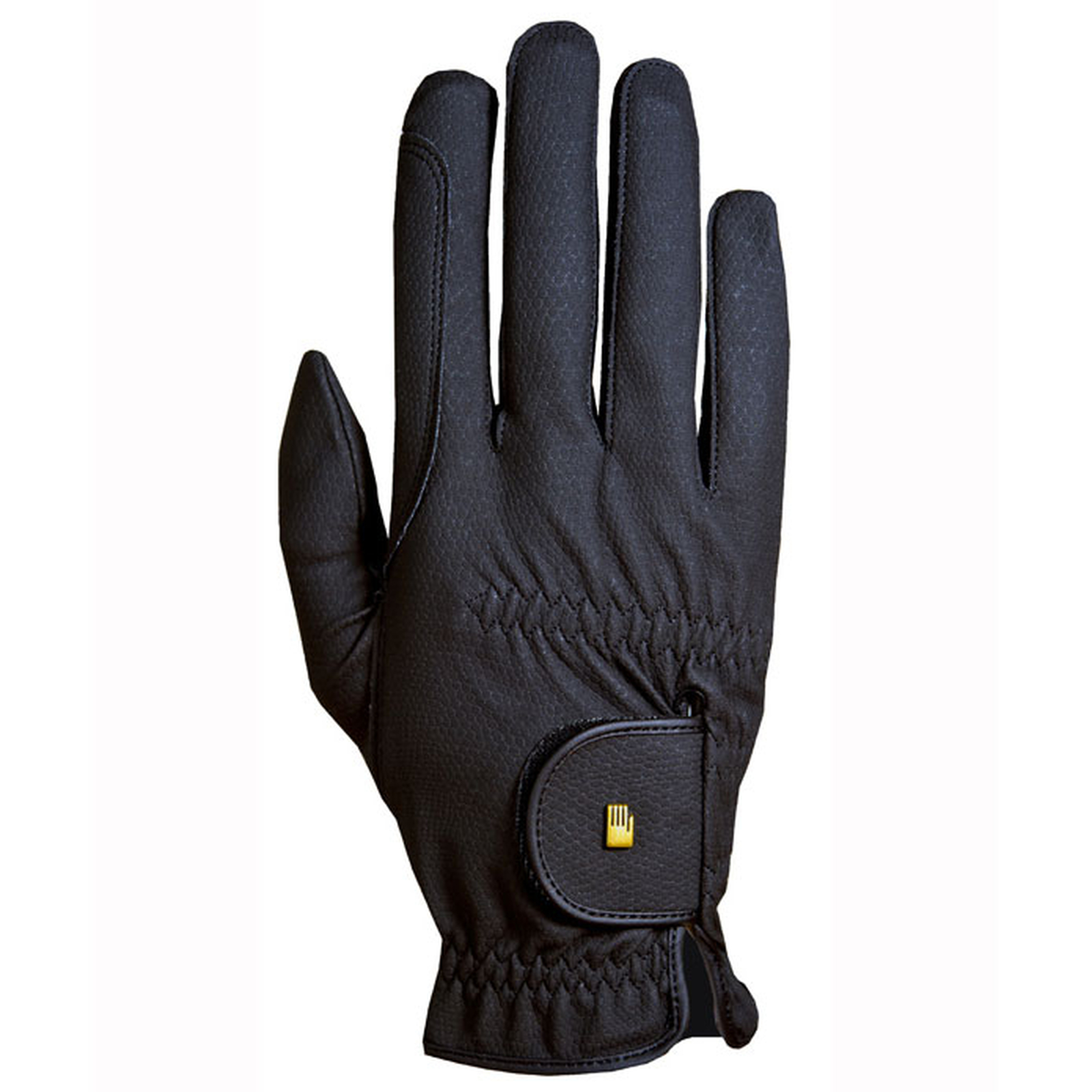 Black Roeck-Grip junior Winter riding gloves