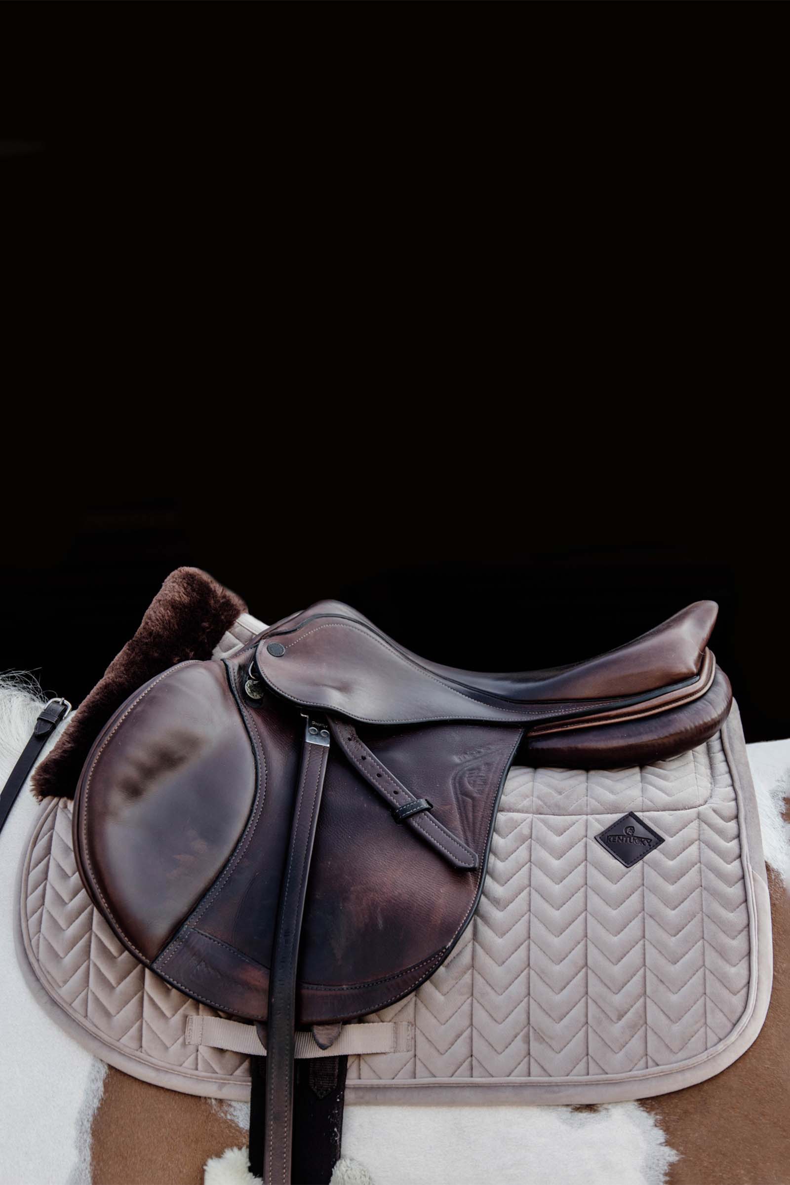 Kentucky Horsewear Velvet Skin Friendly Jumping Saddle Pad