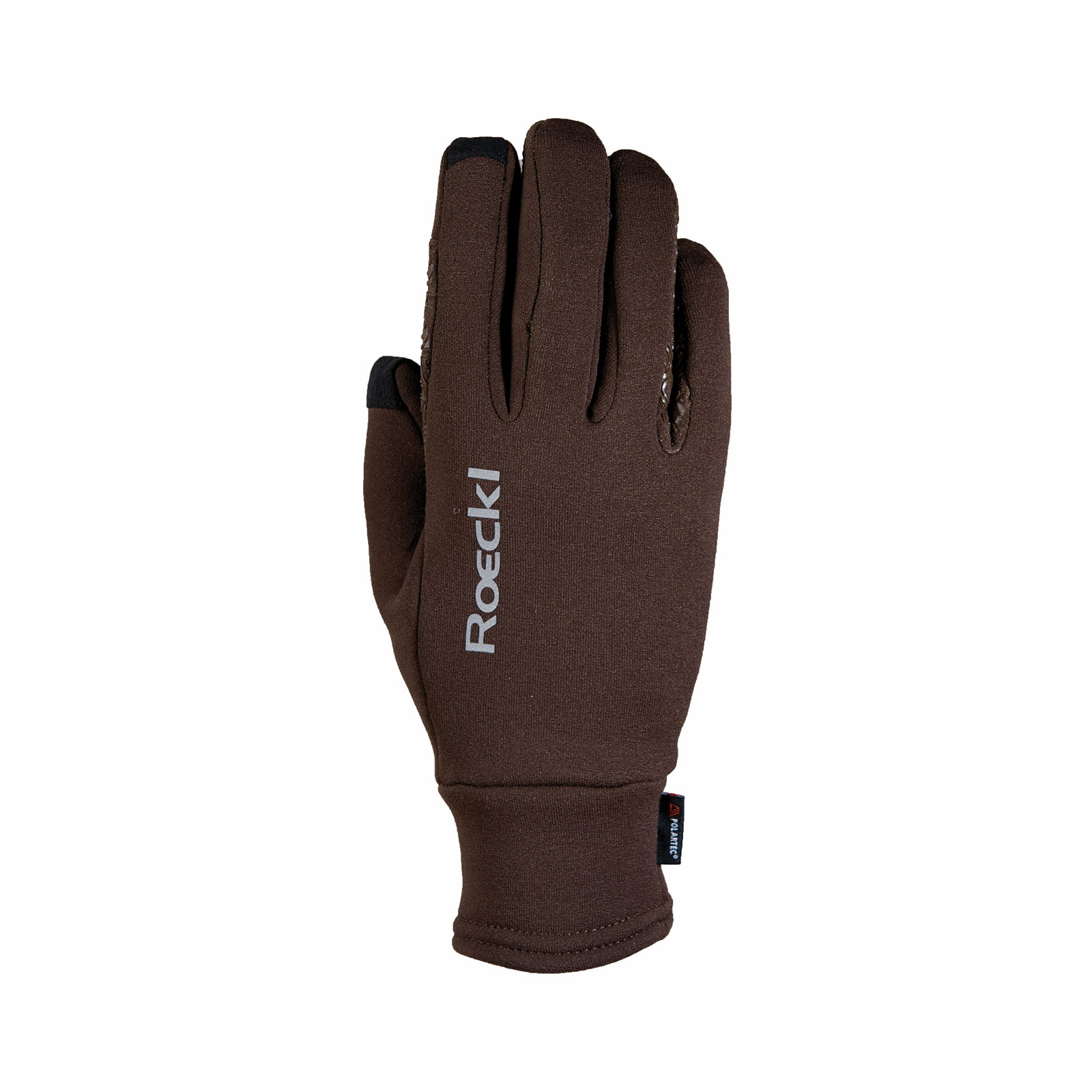 Dark Brown Roecl Weldon Polartec Power Stretch gloves