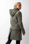 Horze Aurora Padded Parka Riding Riding Jacket with Removable Skirt