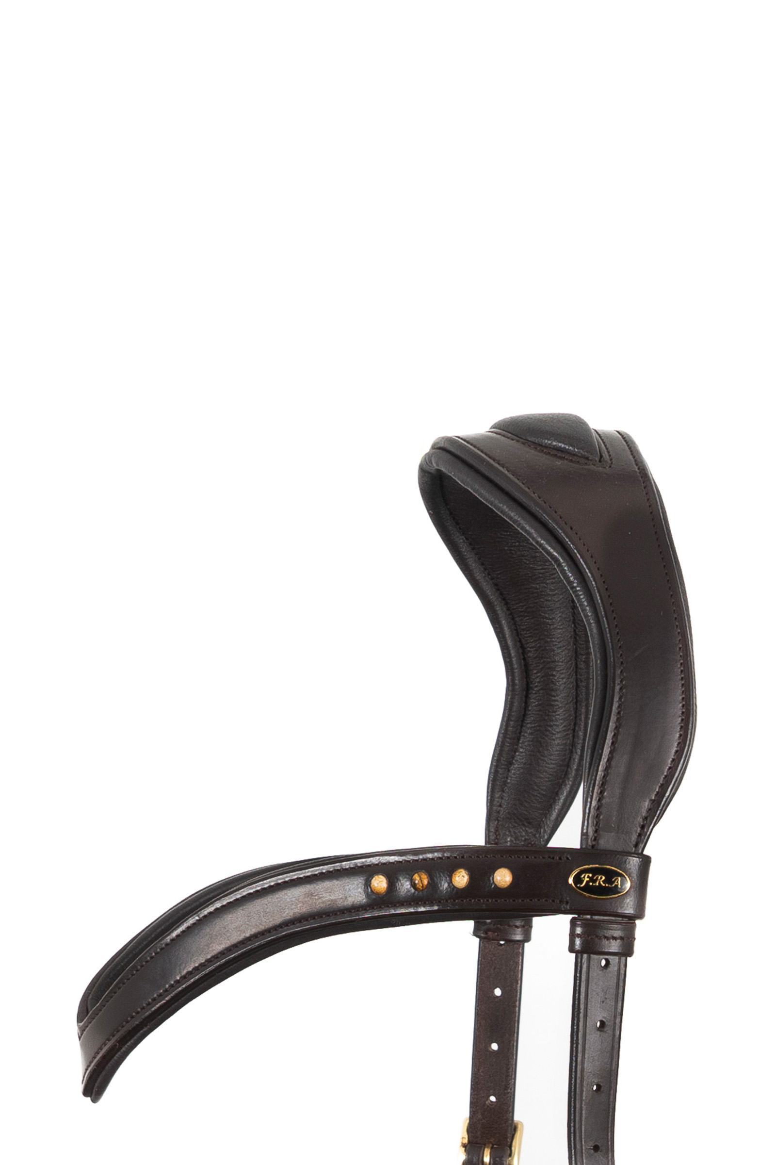 F.R.A. Freedom Riding Articles Glory Hackamore Bridle With Reins (System 2), brown