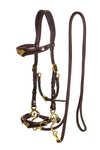 F.R.A. Freedom Riding Articles Imperial Hackamore Bridle With Reins (System 2) Shire