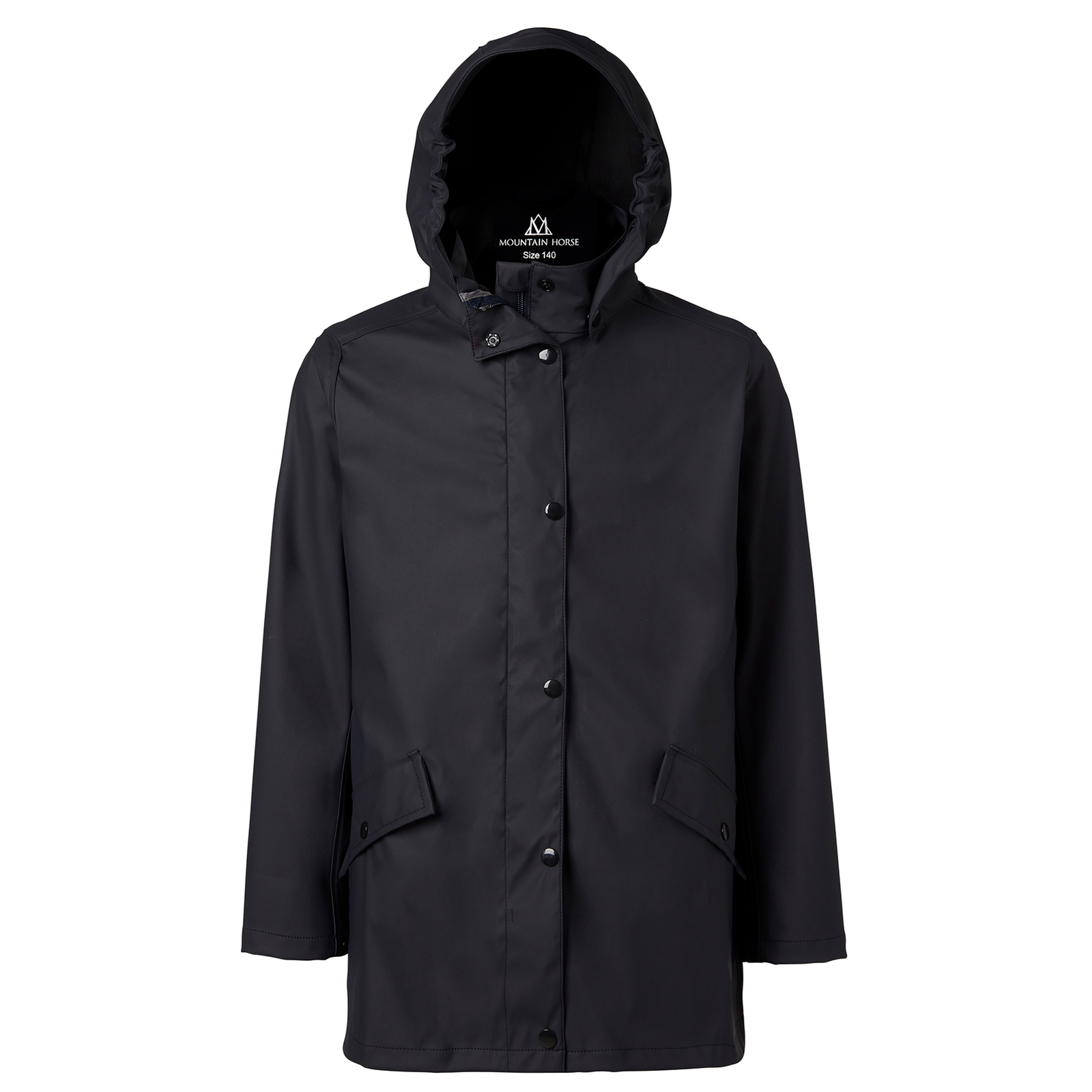 Black Mountain Horse Drops Kids Raincoat
