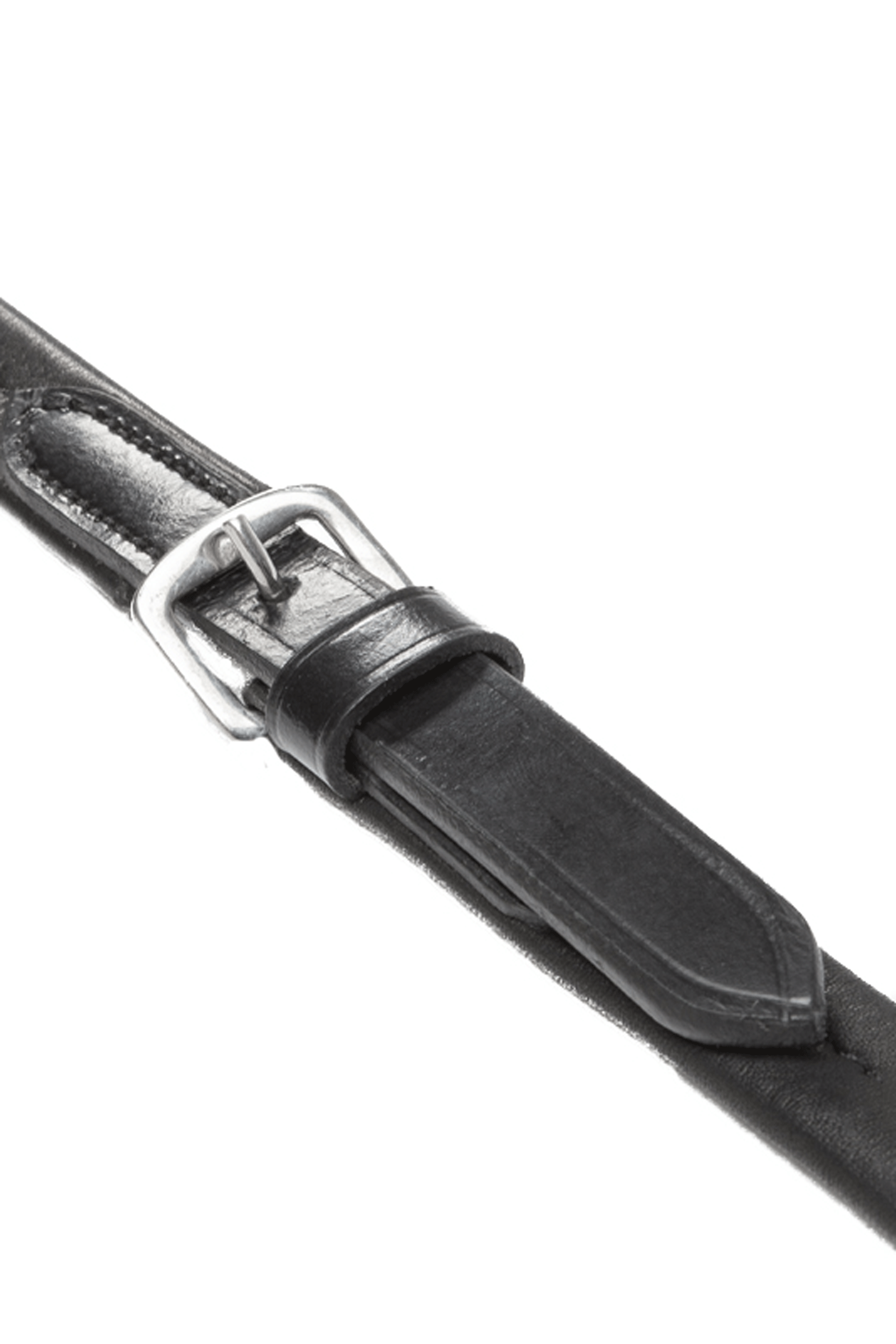 Kavalkade Wax Leather Reins With 5 Stops, 16 mm