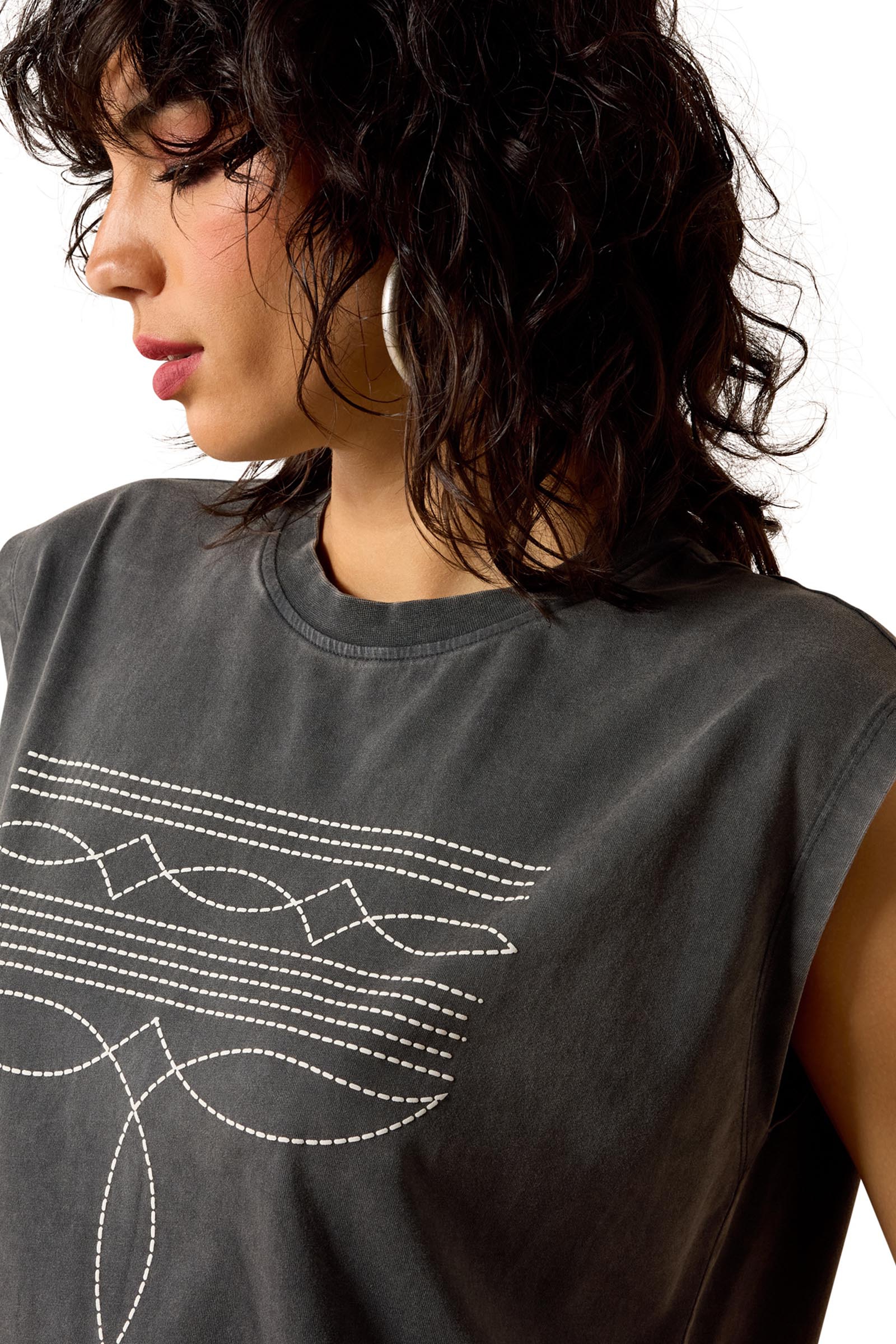 Ariat Women's Dallas Cropped T-Shirt