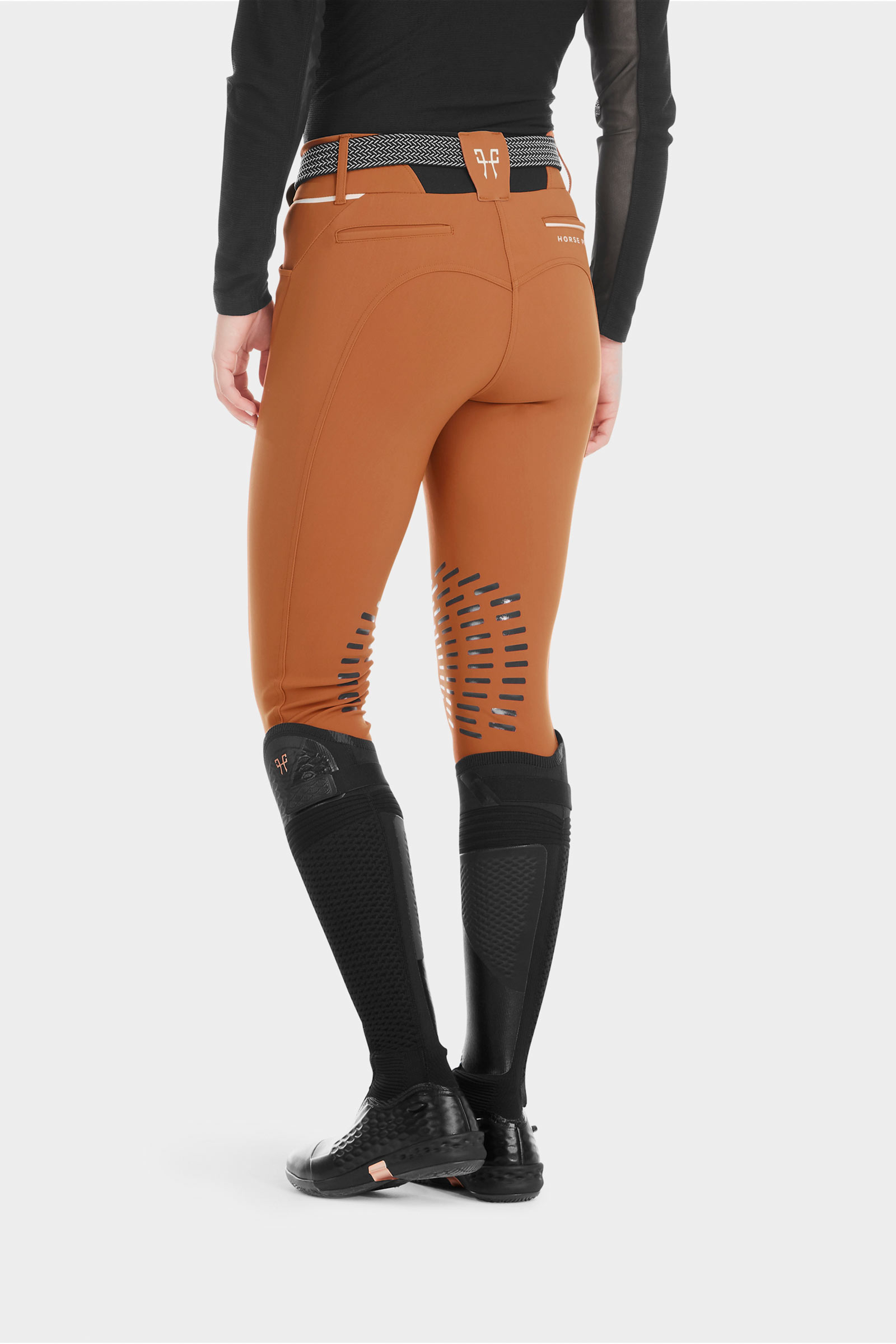Gold Brown Horse Pilot X-Design Women&acute;s Pants